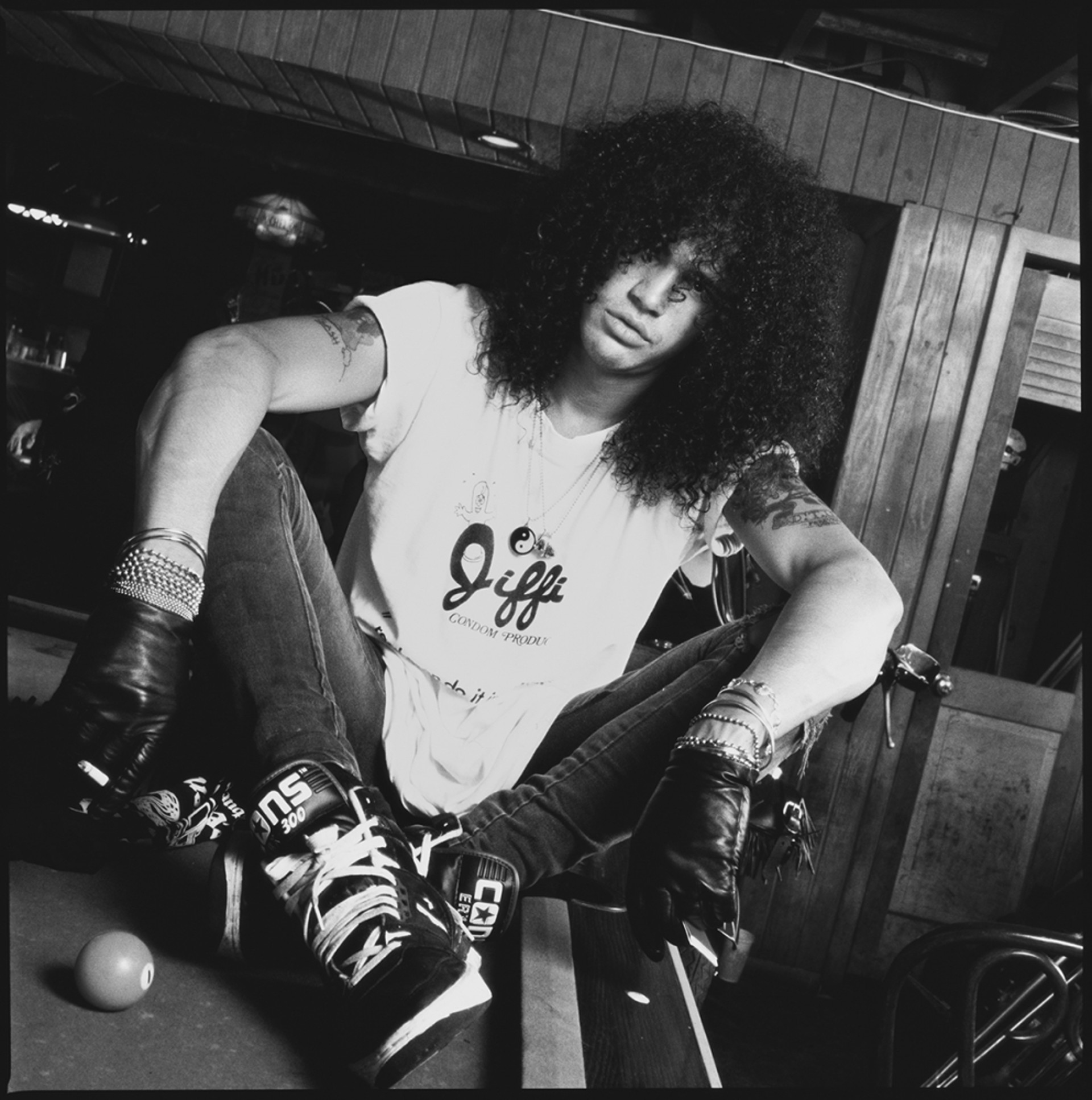 88138 Slash Pool Table  BW by Timothy White