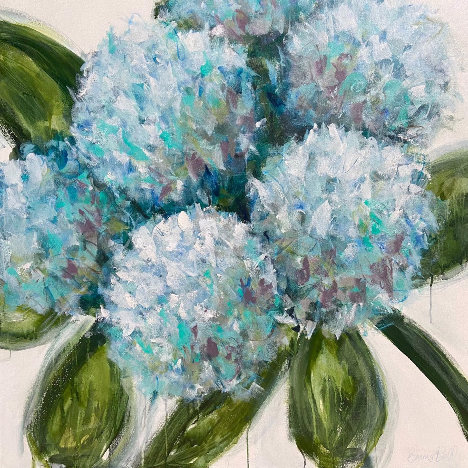 Hydrangeas for the Queen by Emma Bell