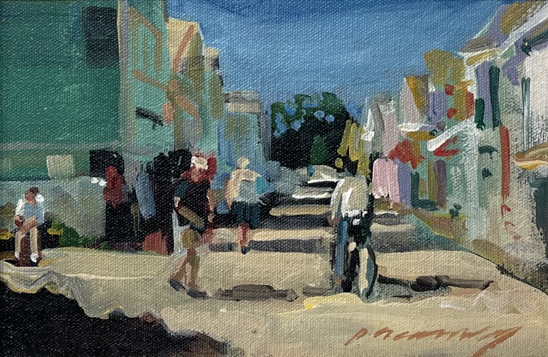 A Walk on Commercial Street by P.A. Canney