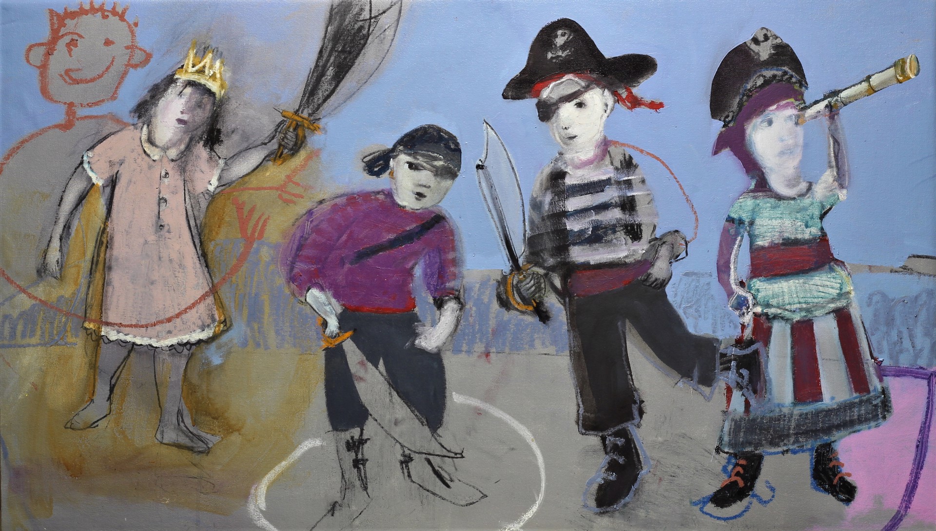 IN MY NEXT LIFE I WANT TO BE A PIRATE by CHRISTINA THWAITES (Figures)