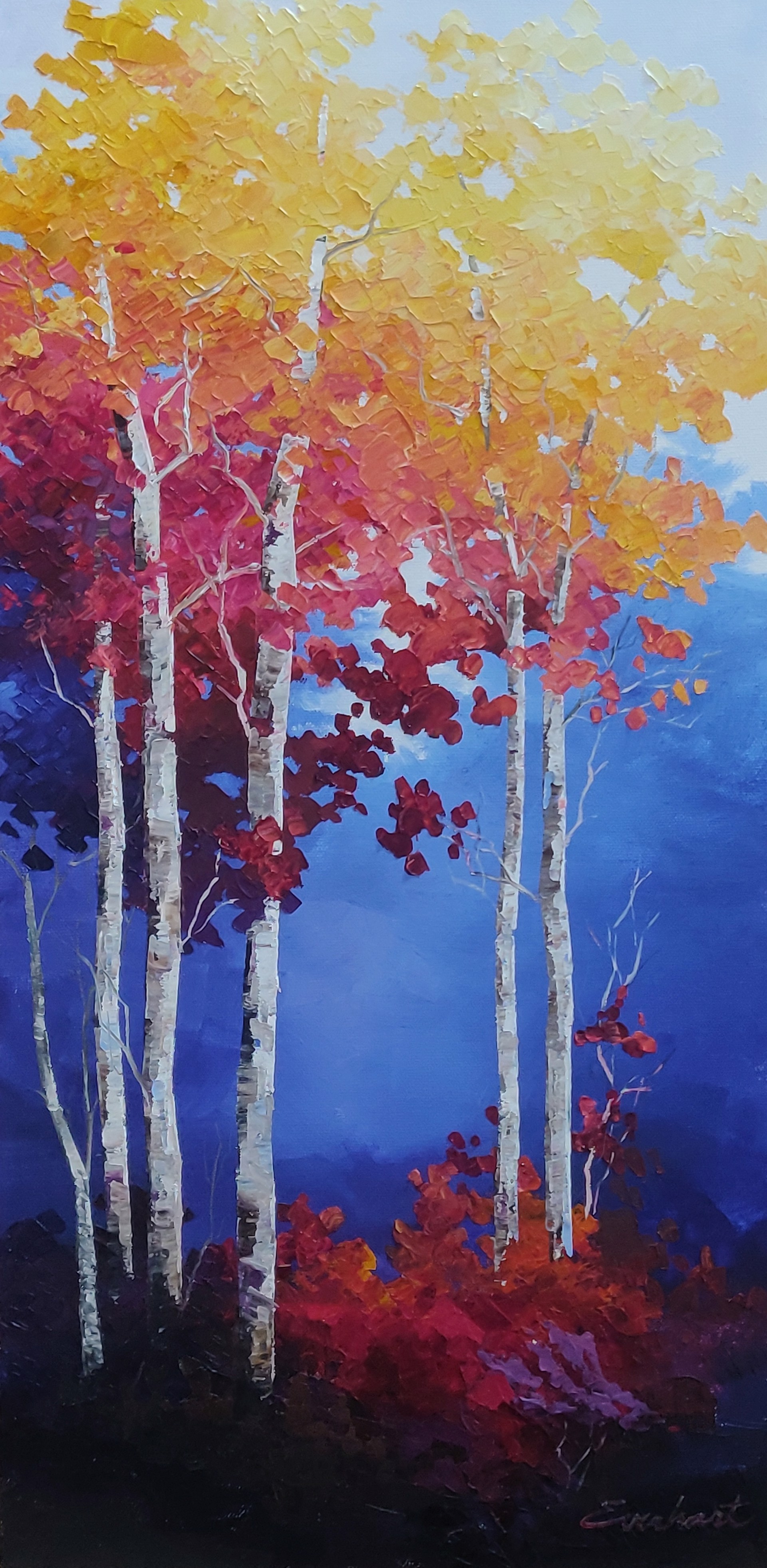 Kaleidoscopic Trees by Amy Everhart
