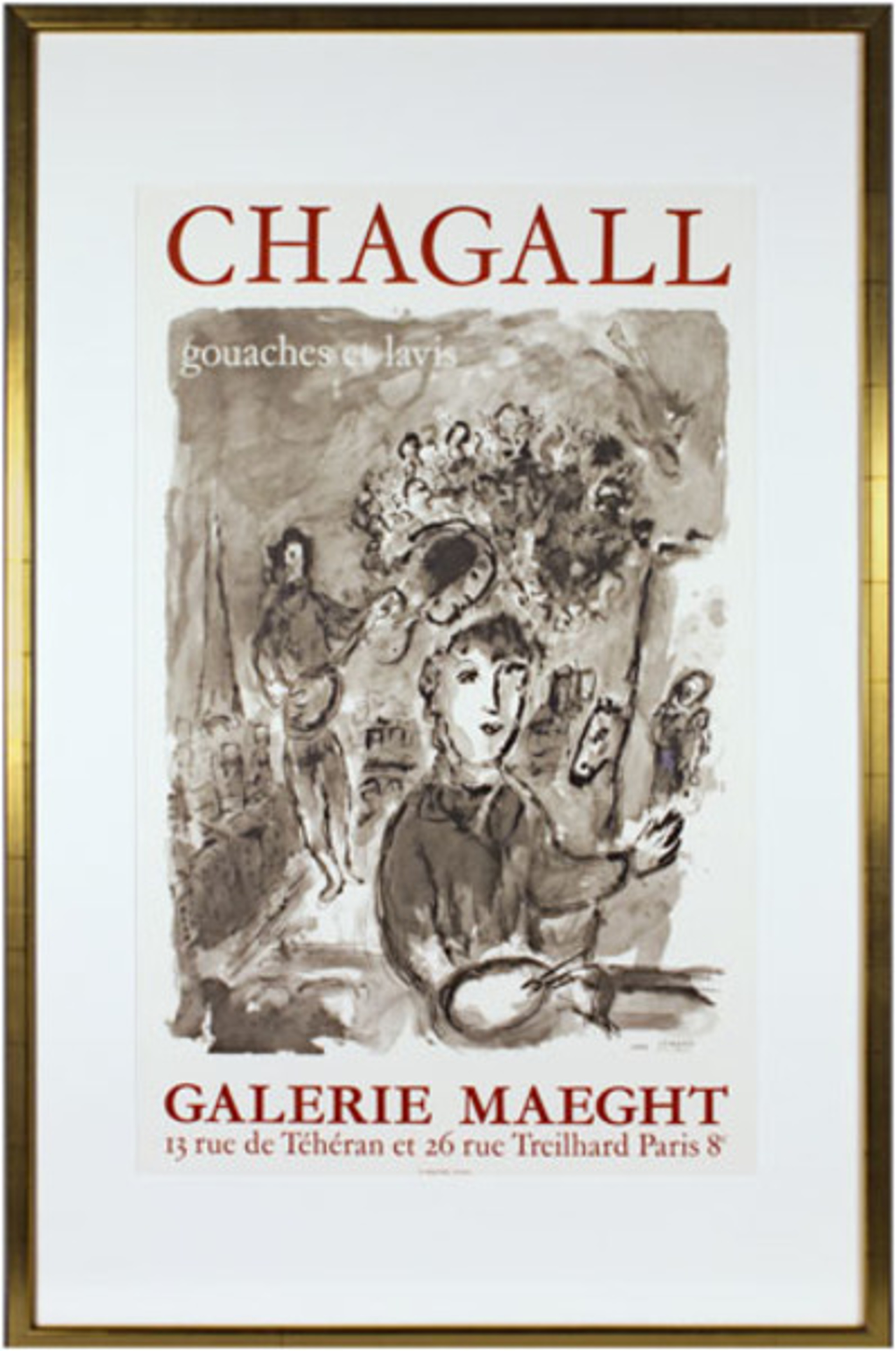 Chagall Gouaches et lavis by Marc Chagall