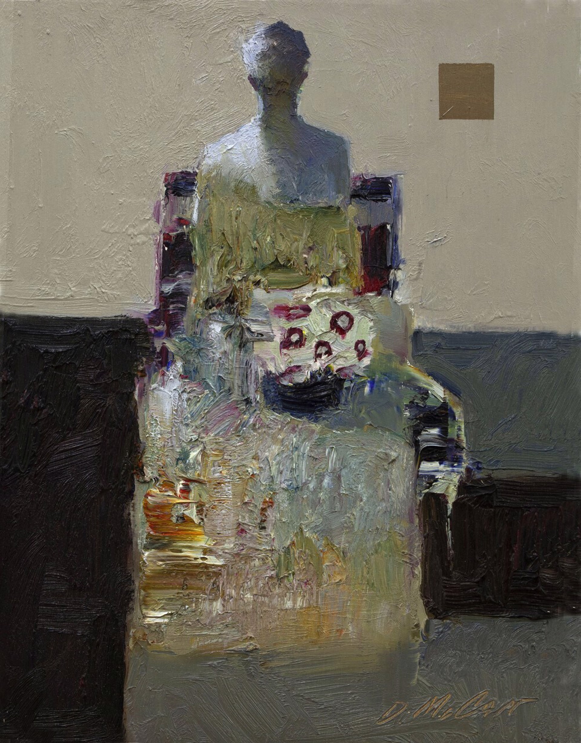 Seated Figure by Dan McCaw