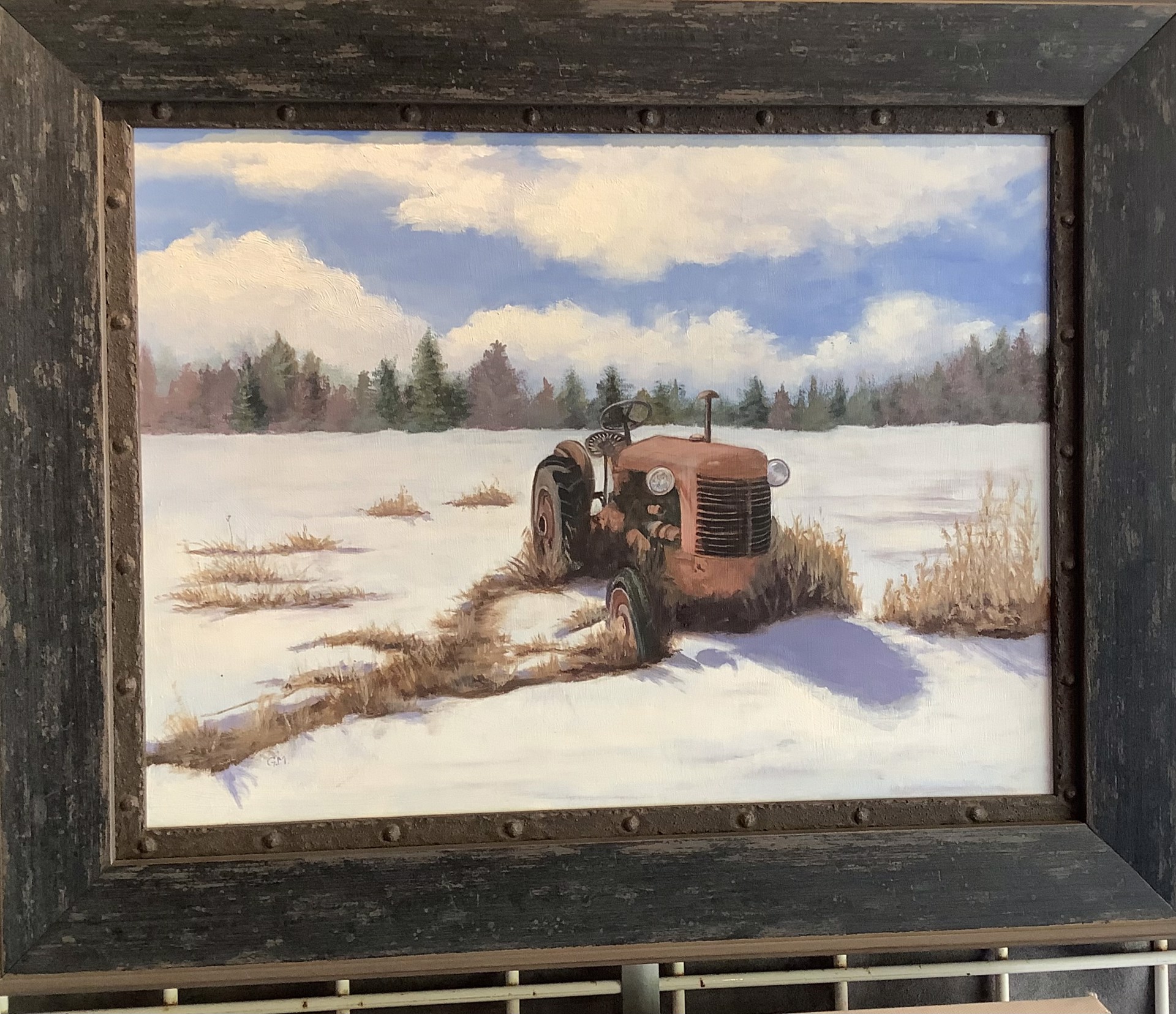 Coles Tractor by Gail McFadden