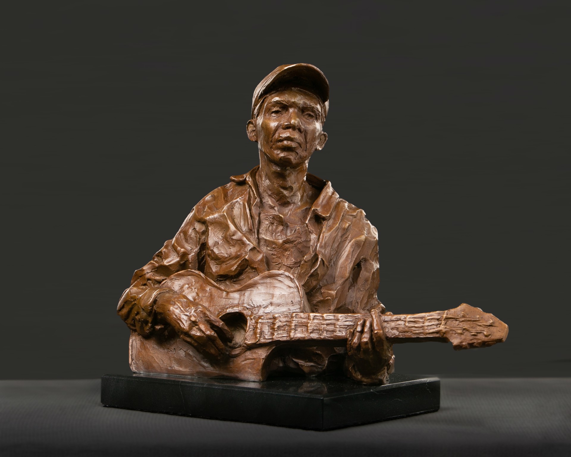 Blues Player by Susan Wakeen