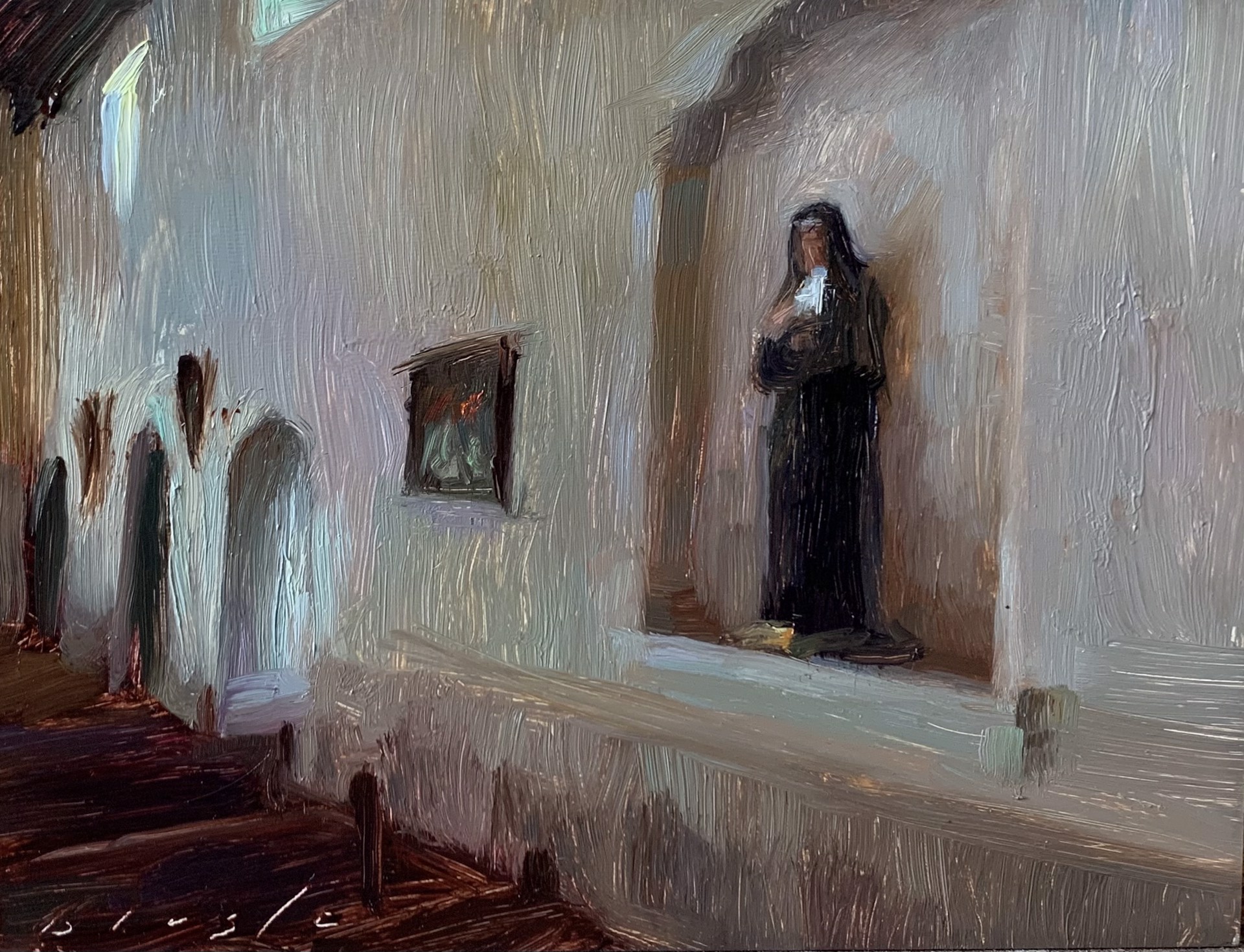 Mother Mary at San Luis Obispo by Suchitra Bhosle