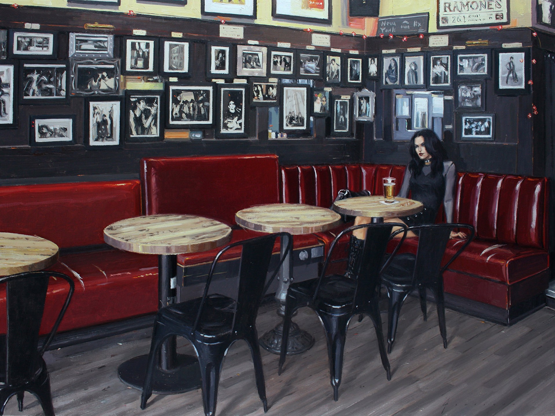Punk Bar on Avenue B by Vincent Giarrano
