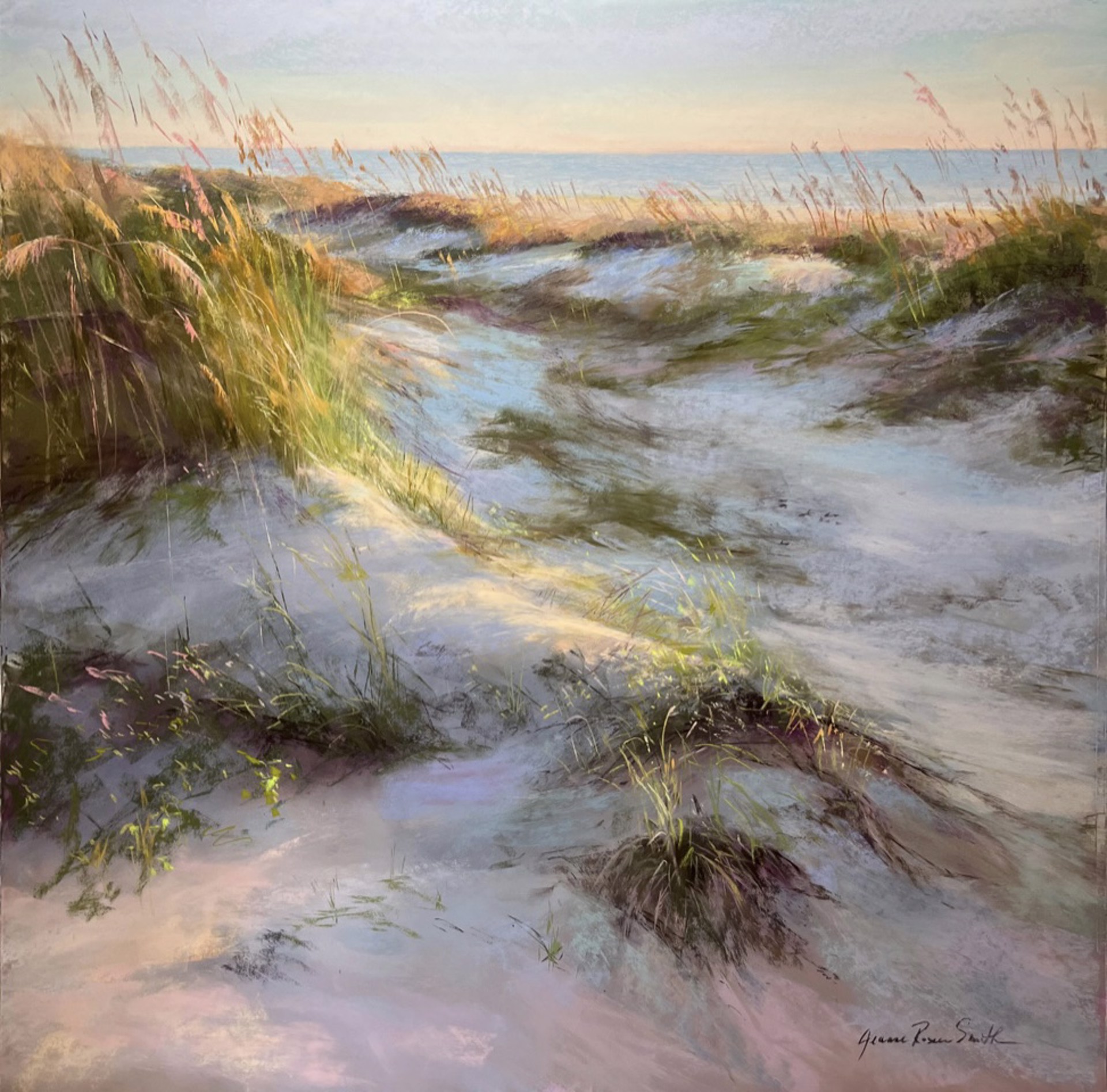 Dune Waves by JEANNE ROSIER SMITH
