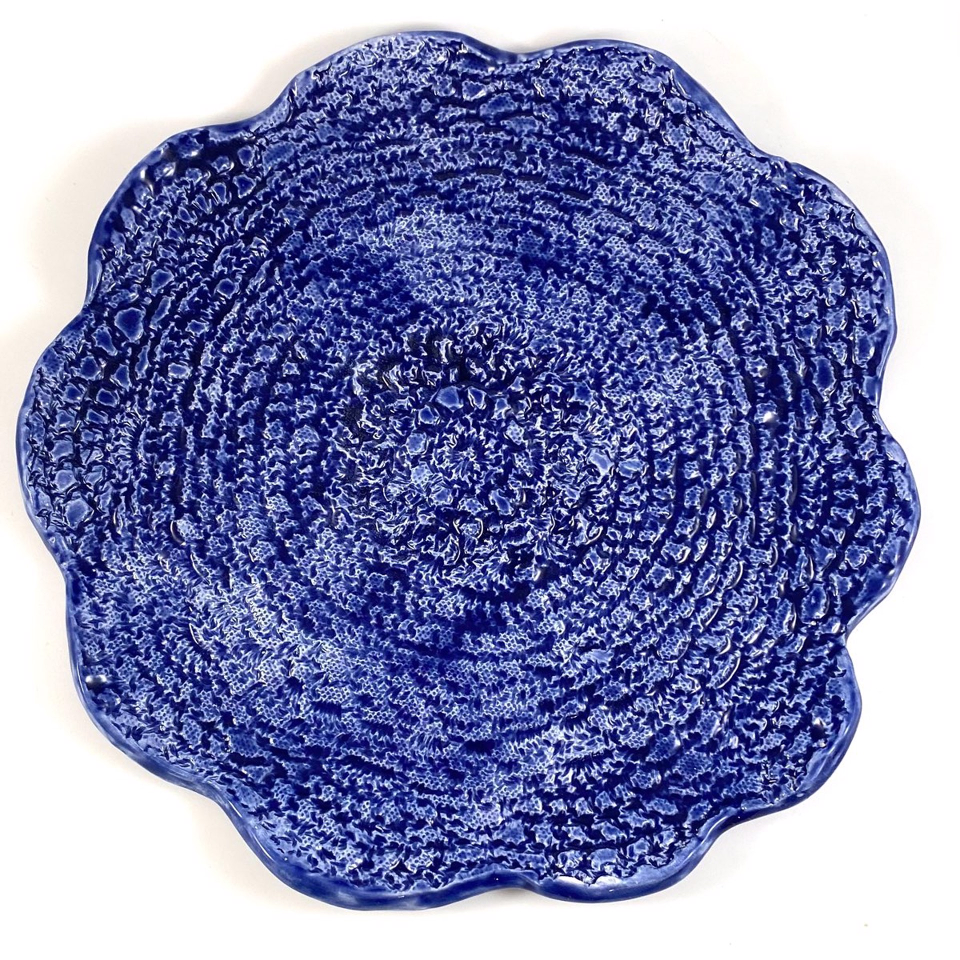 IO21-2 Lace Platter by Ilene Olanoff