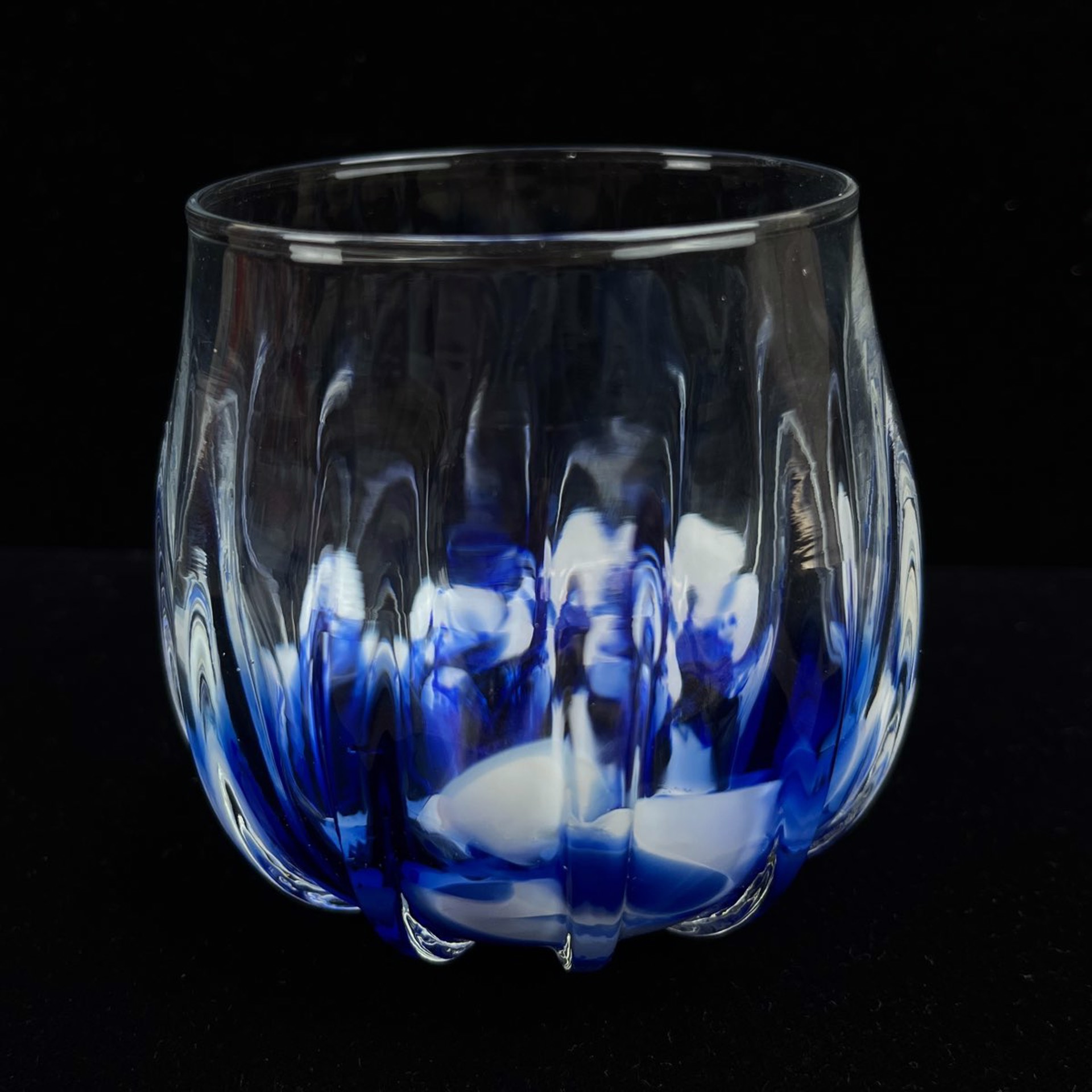 Blue Rocks Glass by Chad Balster