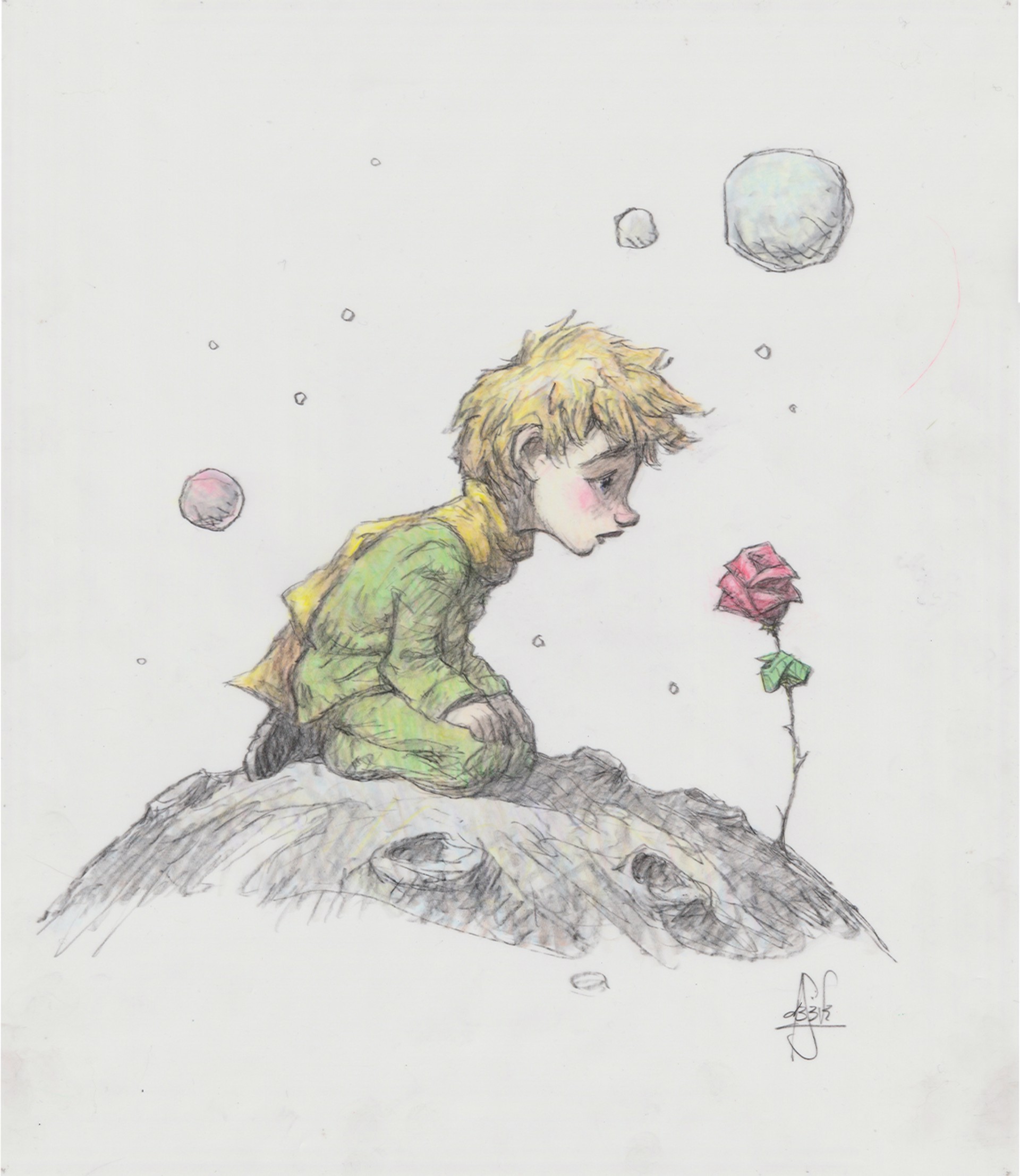 The Little Prince, Planets by Peter de Sève