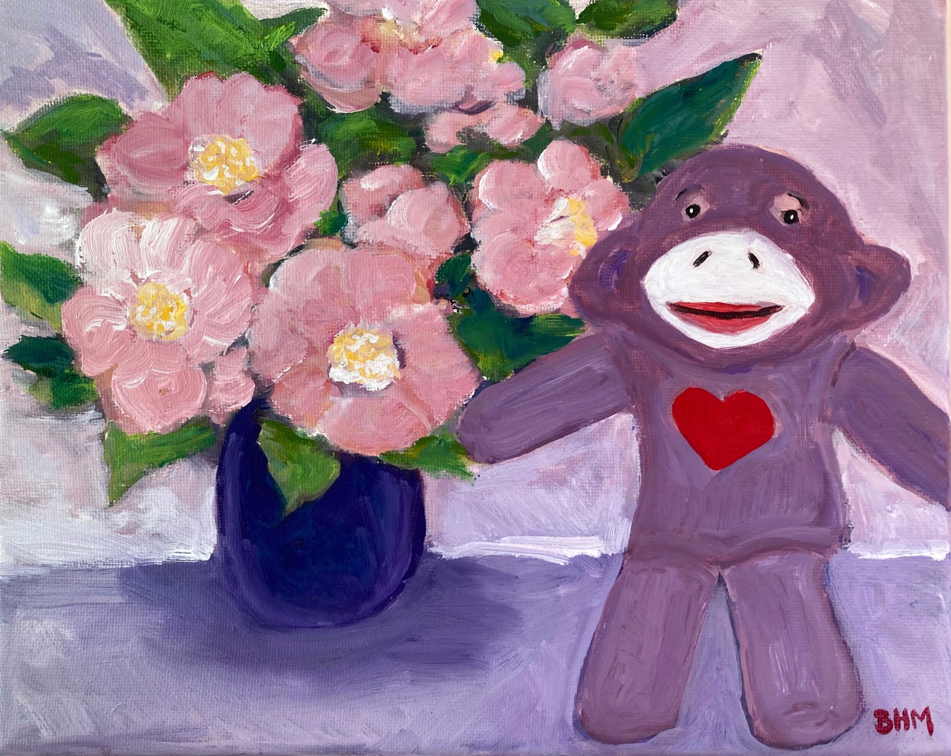 Purple Monkey Love by Betty McGlamery