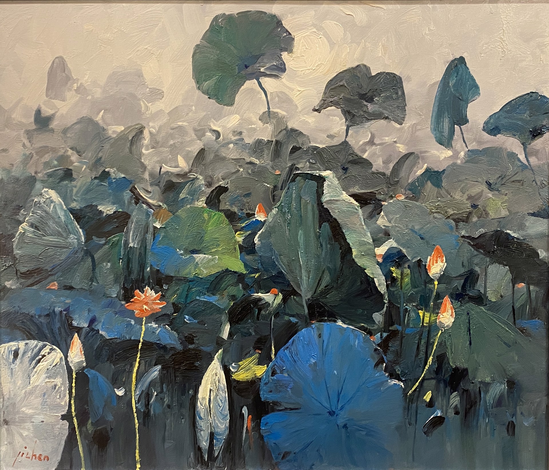 Lotus Pond Series No 2 by Ji Chen