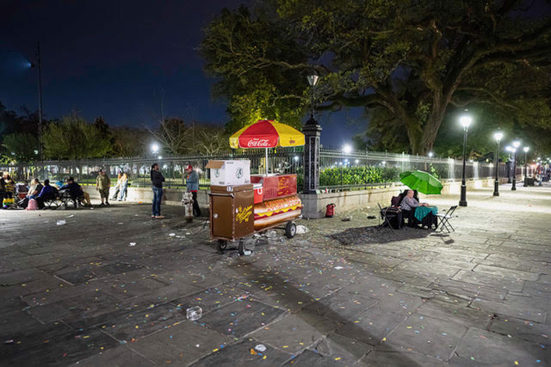 Jackson Square Fat Tuesday by Stan Strembicki