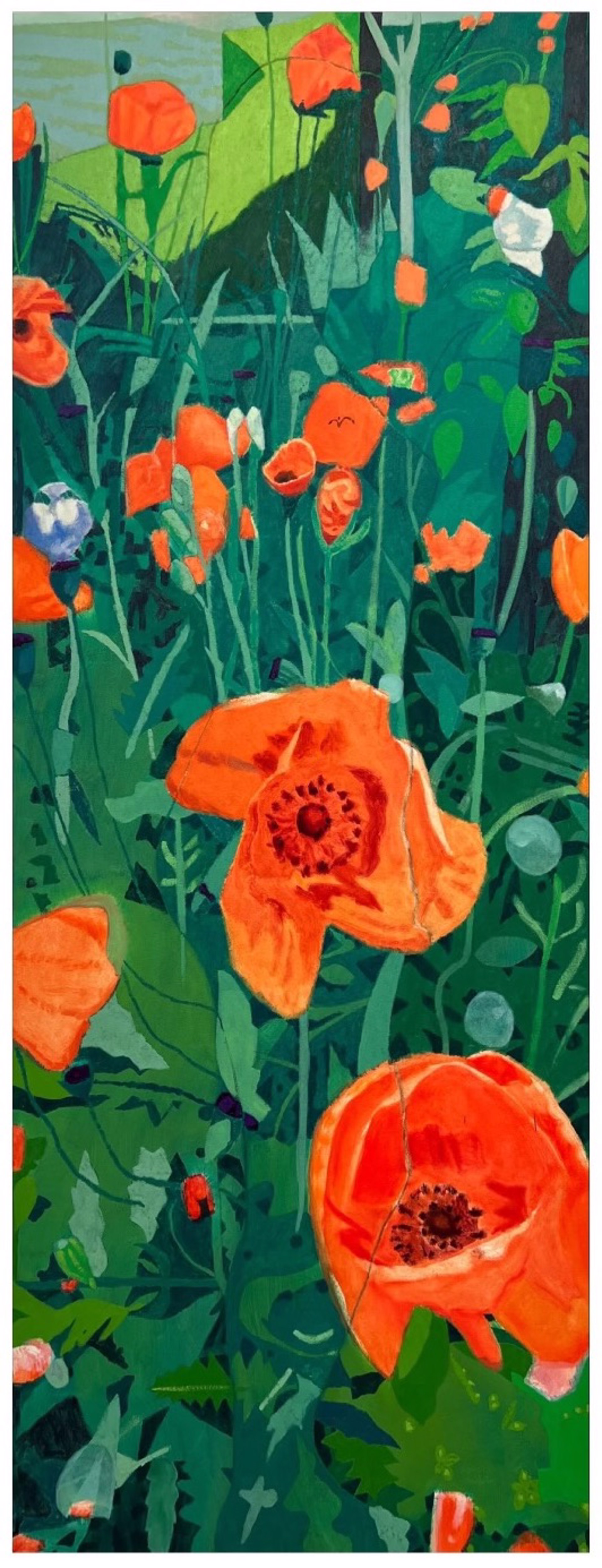 Tsouni's Poppies + Maillol's Flora by Bradley Kerl