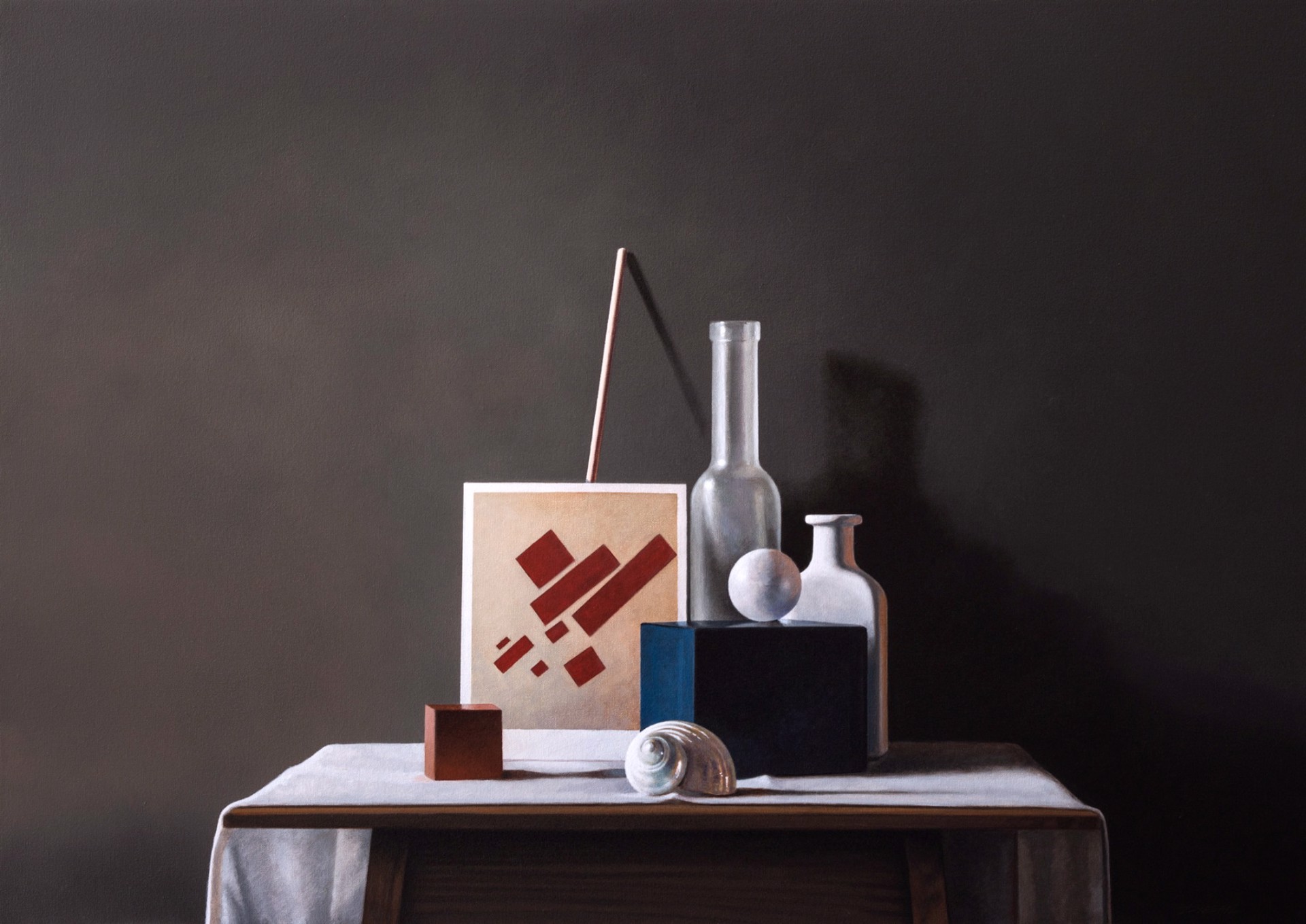 Still Life with Malevich #10 by Guy Diehl