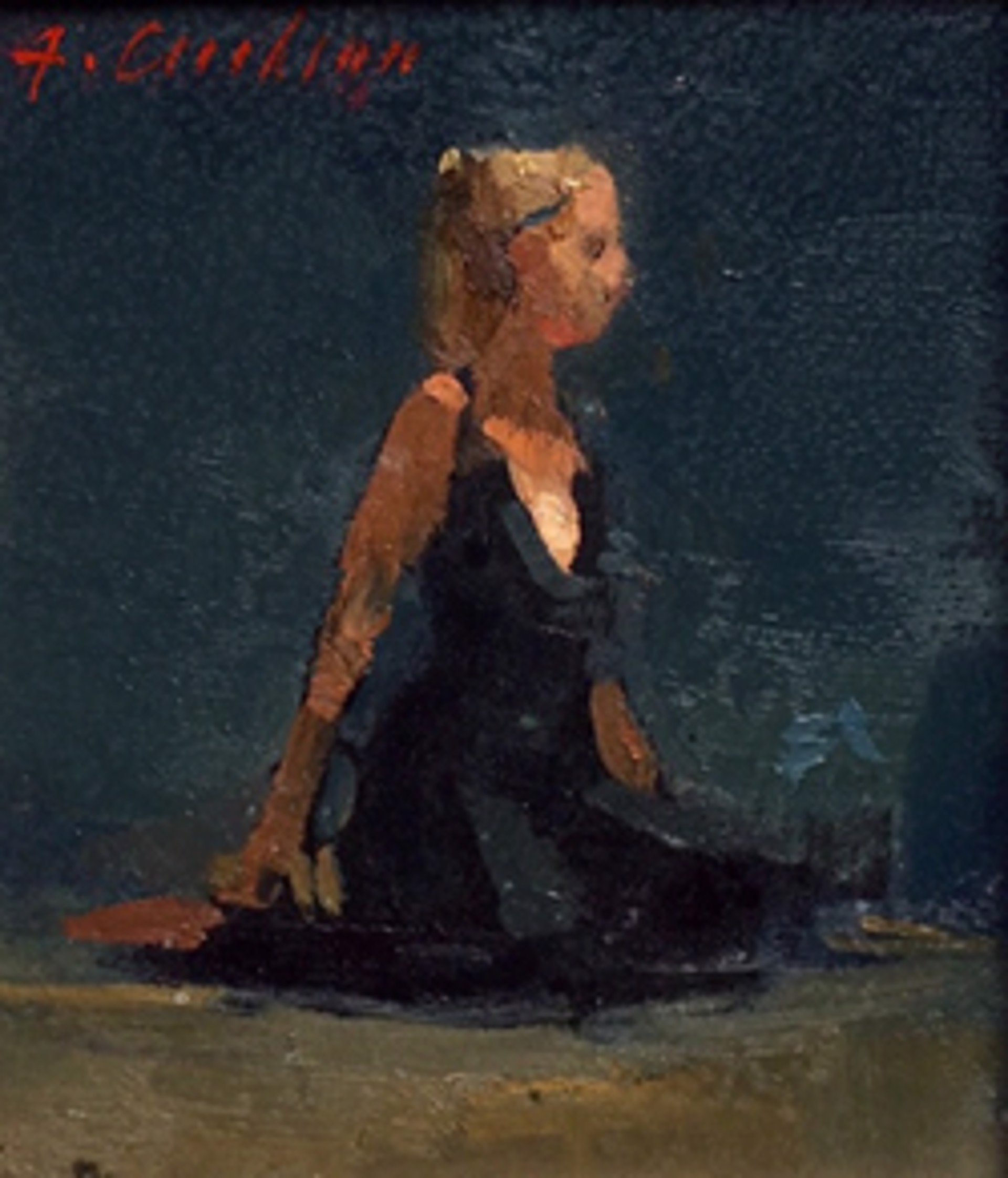 No. 47 (seated figure) by Aimee Erickson, PAPA & OPA