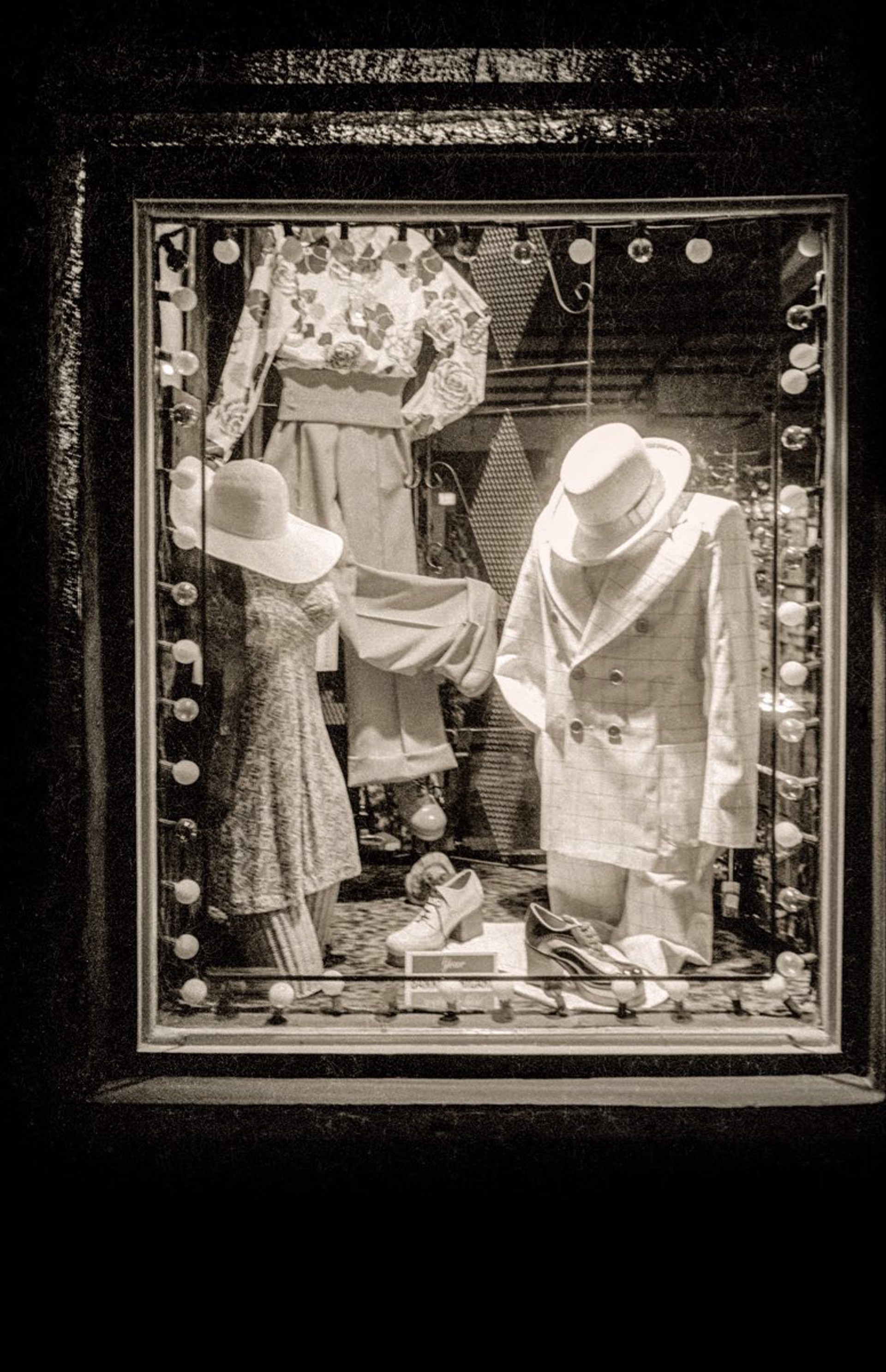 Mannequins at Night by Jack Dempsey