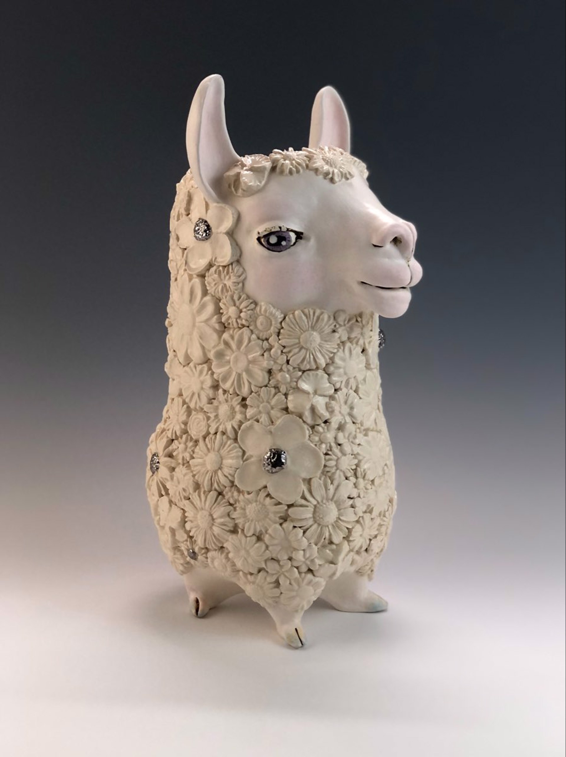 Llama Vase by Lisa Hager