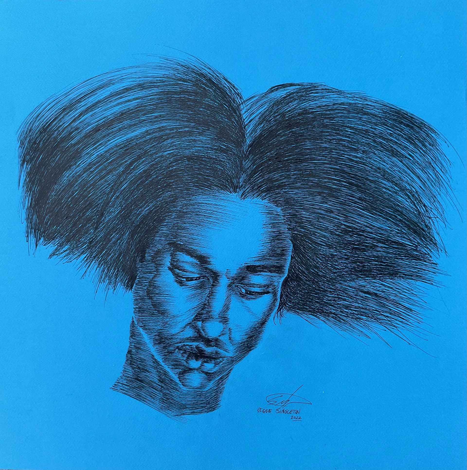 "Black Man II- Preconceived" by Reggie Singleton