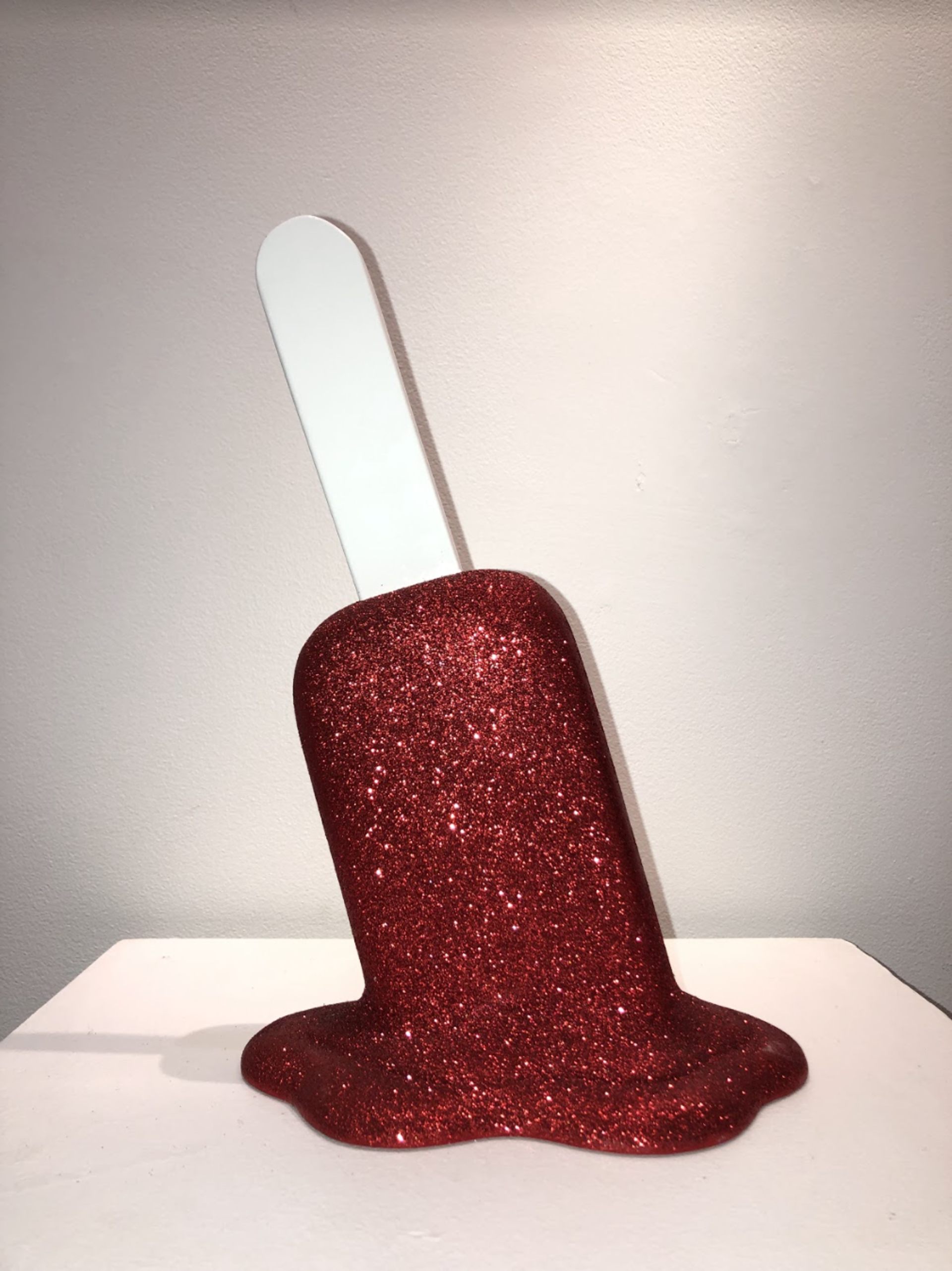 The Sweet Life Glitter Red Popsicle by Elena Bulatova