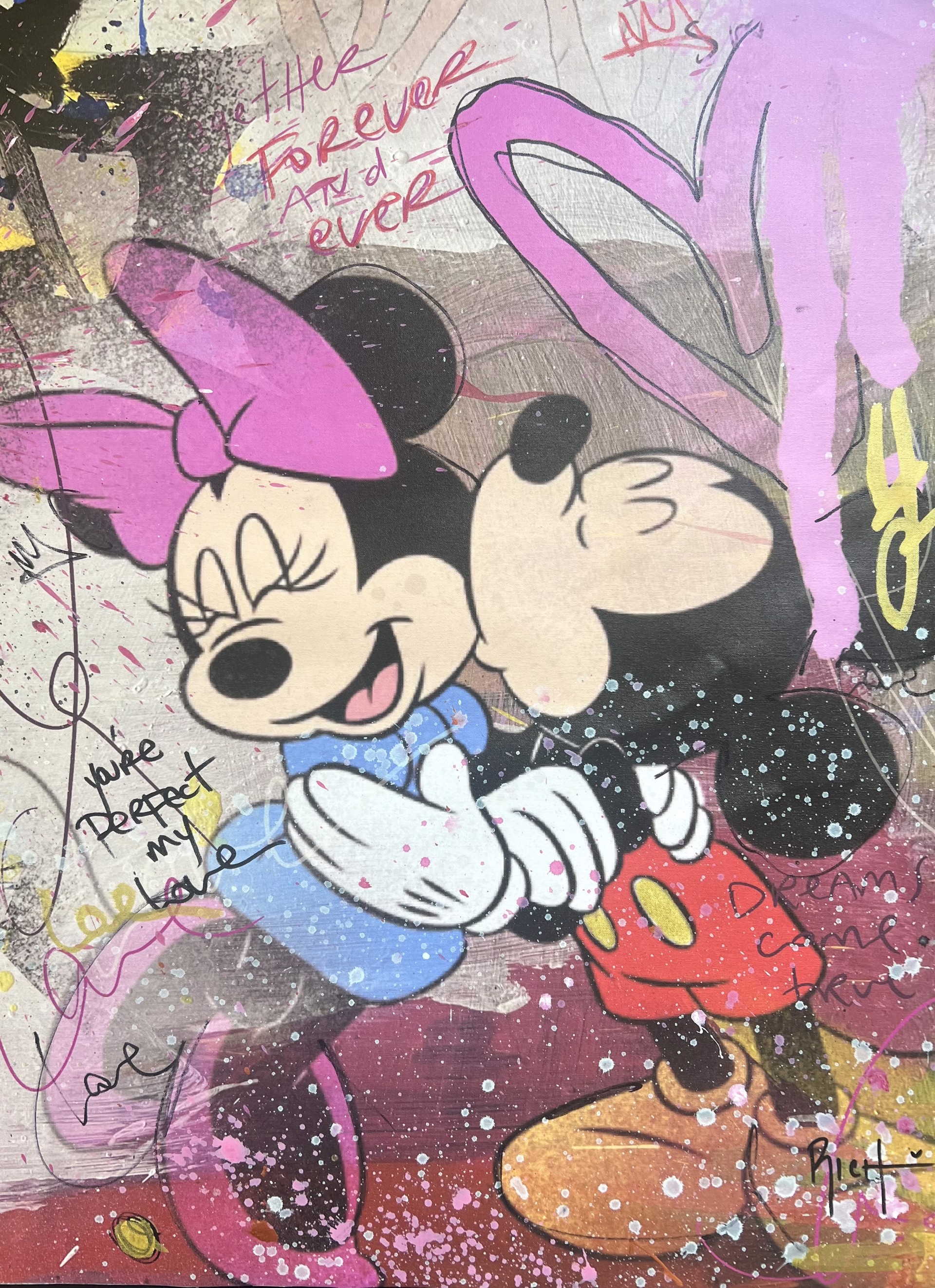Mickey & Minnie by Anthony Ricciardi