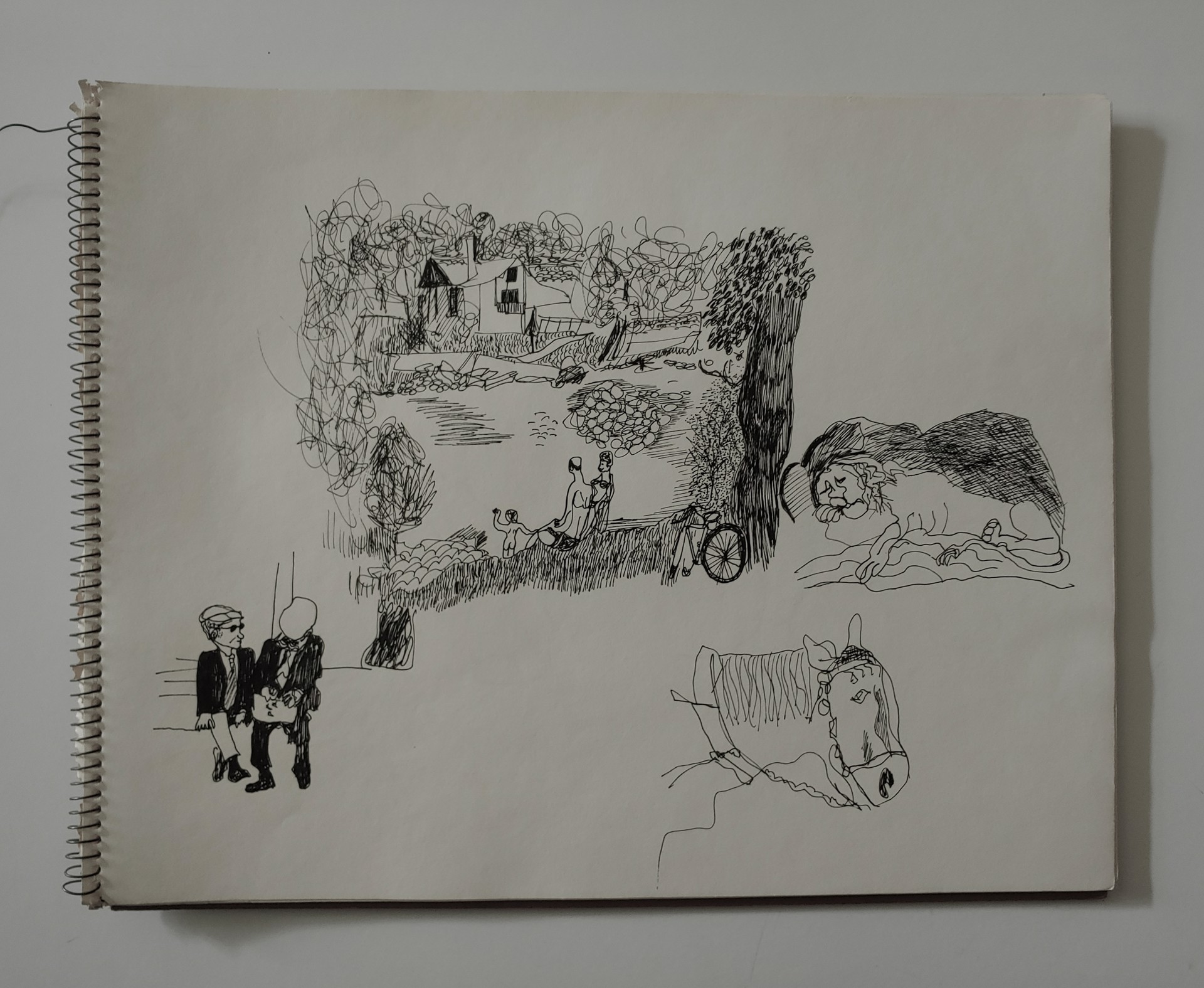 Karen Sketchbook 1970 by David Amdur