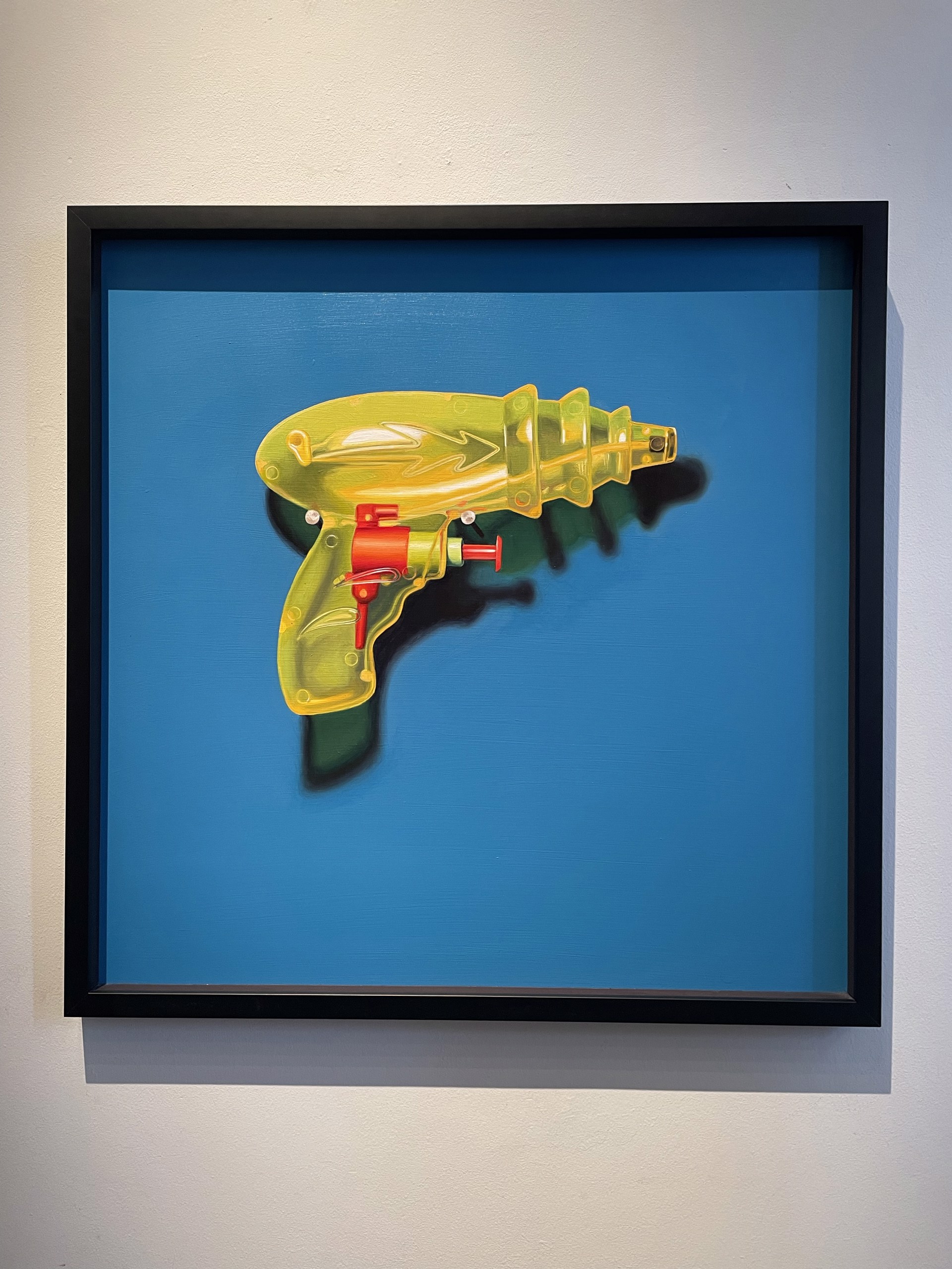 Yellow Blue Gun by Shannon Cannings