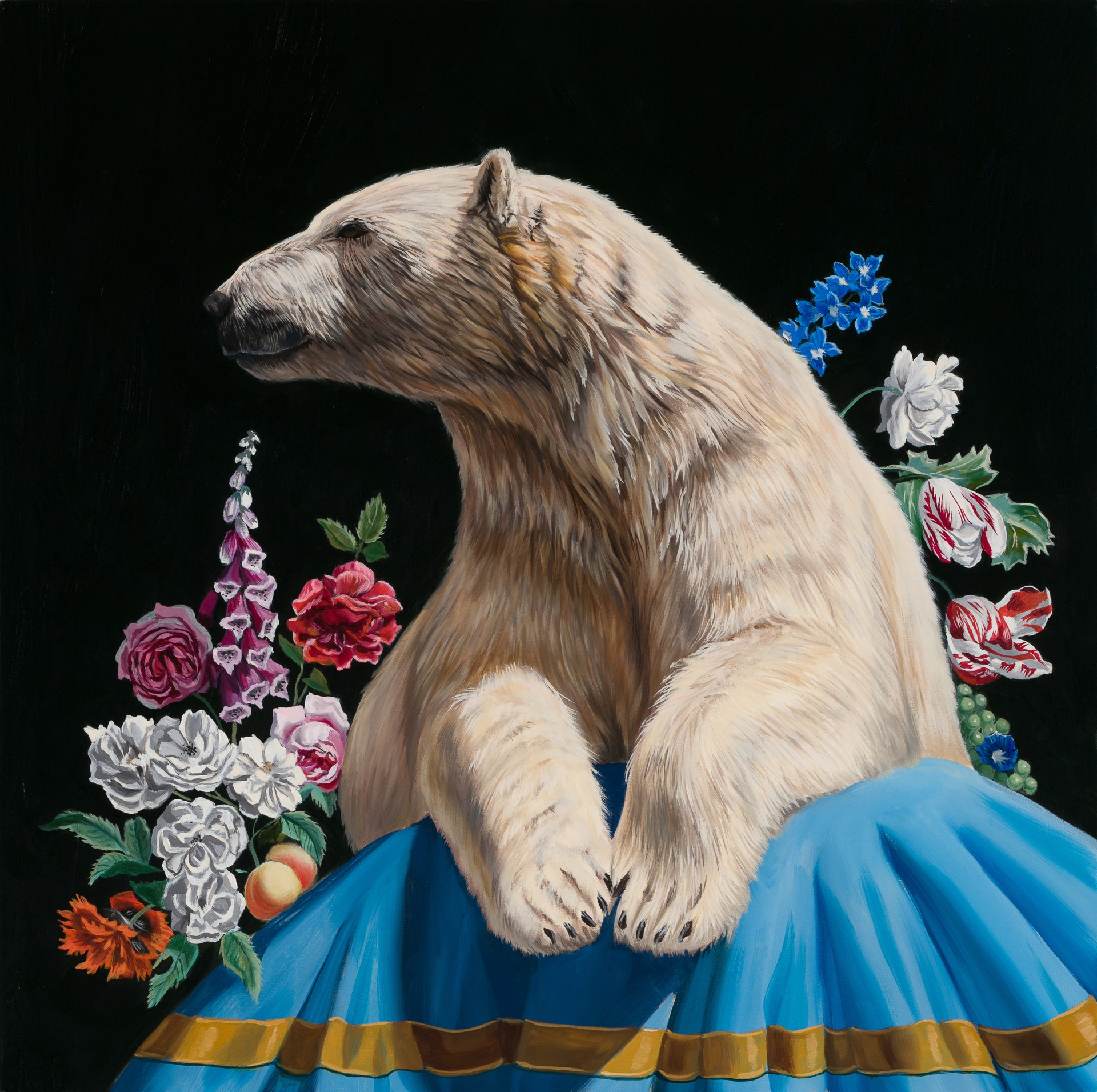 Polar Bear in Repose by Robin Hextrum