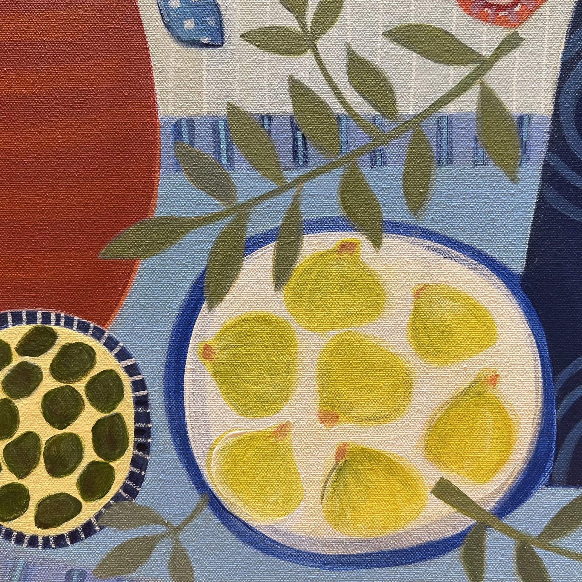 Olives and Figs by Joyce Grasso