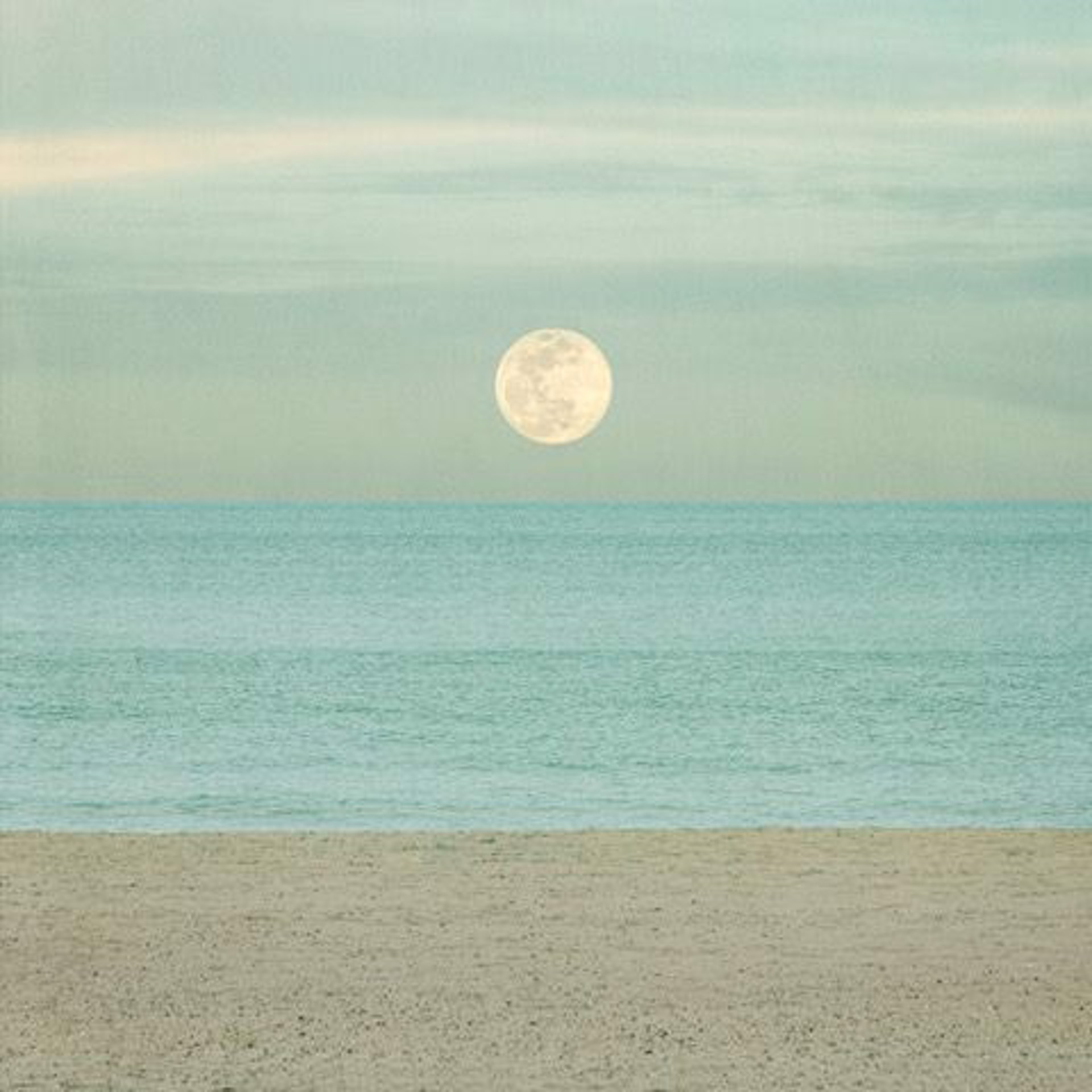 Moon Beach Composition by Thomas Hager