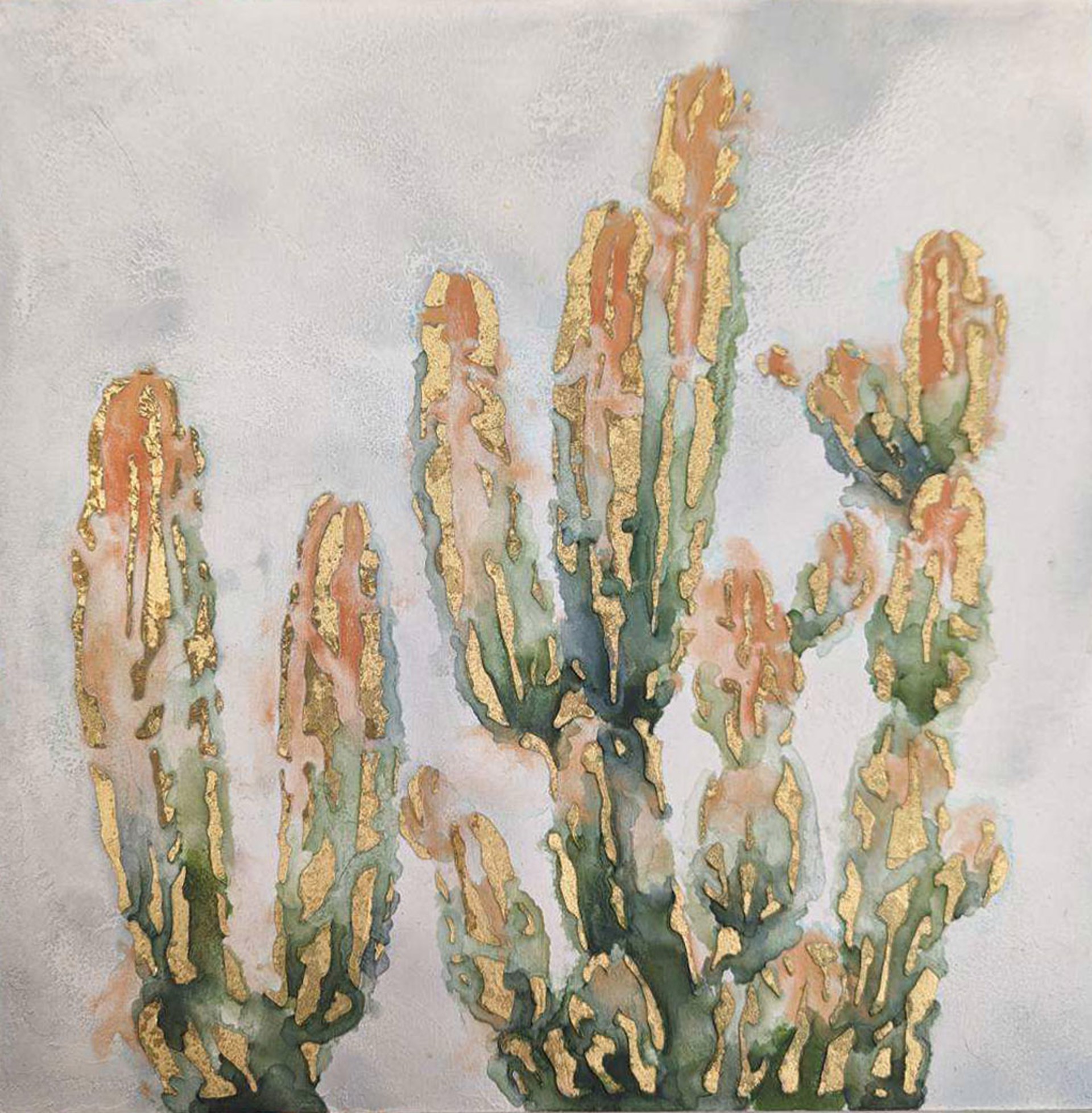 Summer Cactus Collection XI by Leah Rei
