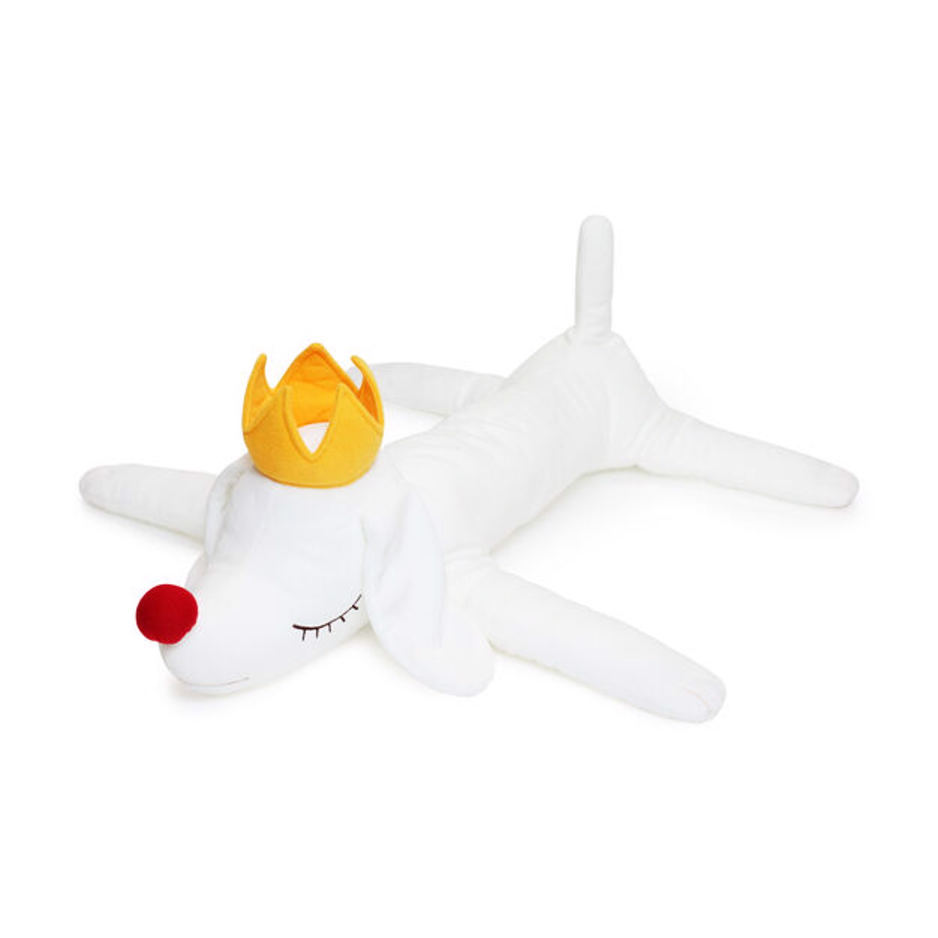 Pup King: Sleeping Dog Doll (Medium) by Yoshitomo Nara