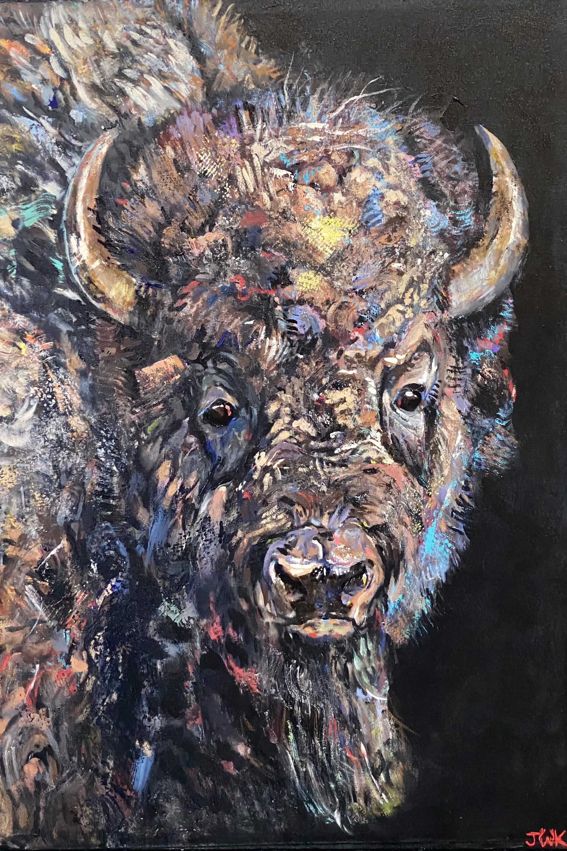 Mona Bison by Guest Artist Jared Knox
