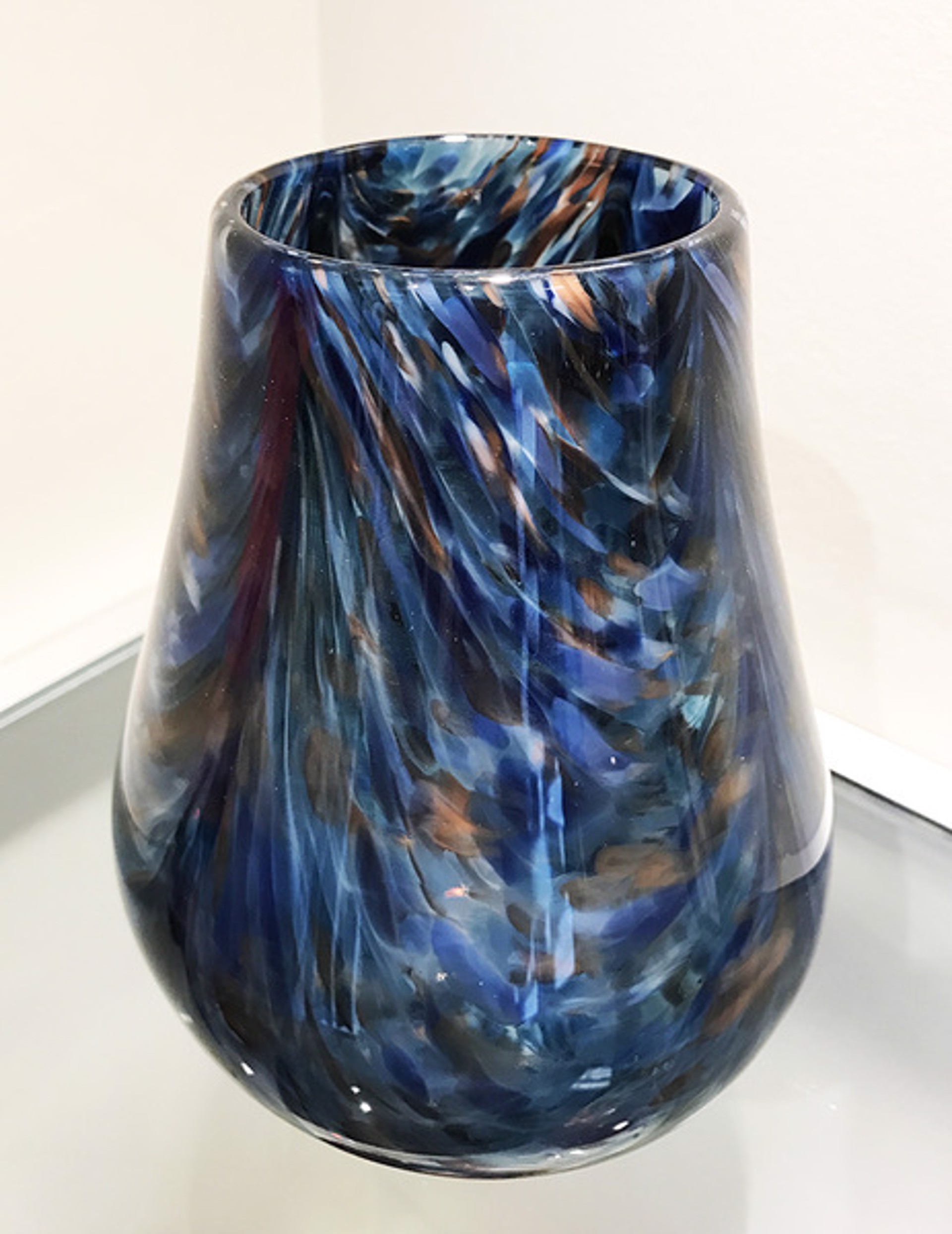 Tinaja New Blue Earth by AlBo Glass