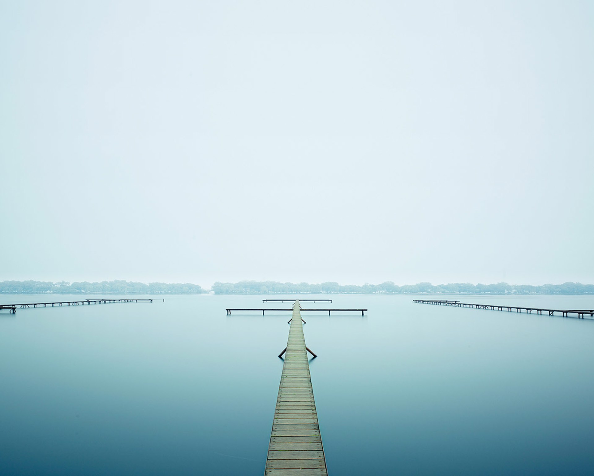 Thin Dock, West Lake, Hangzhou, China, 2011 by David Burdeny