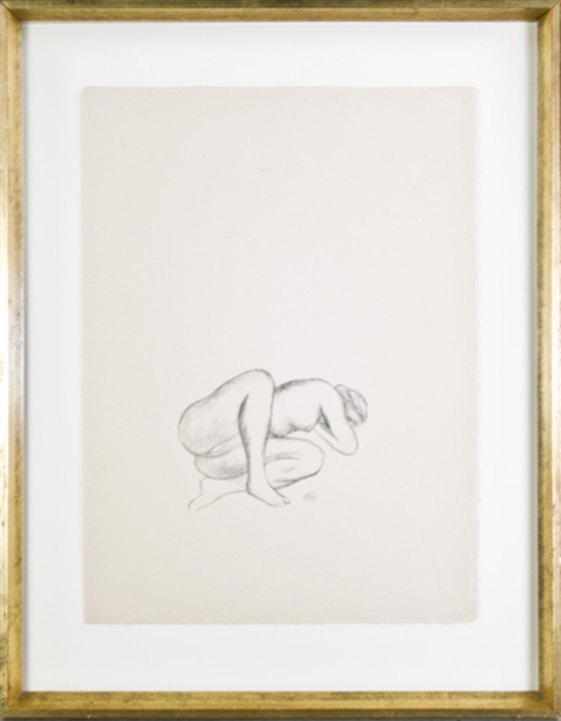 Nude Study by Aristide Maillol