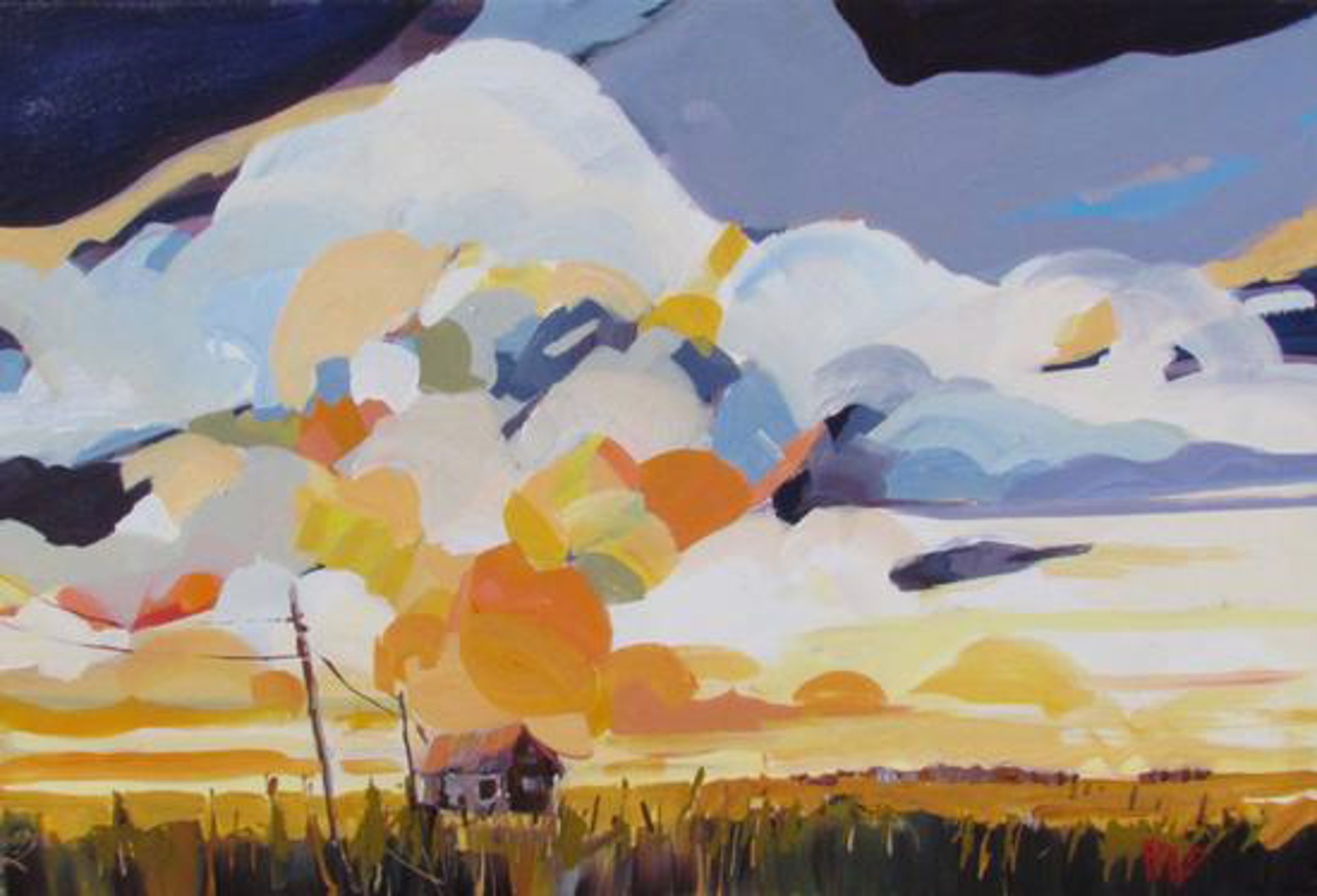 Prairie Sky by Rick Bond