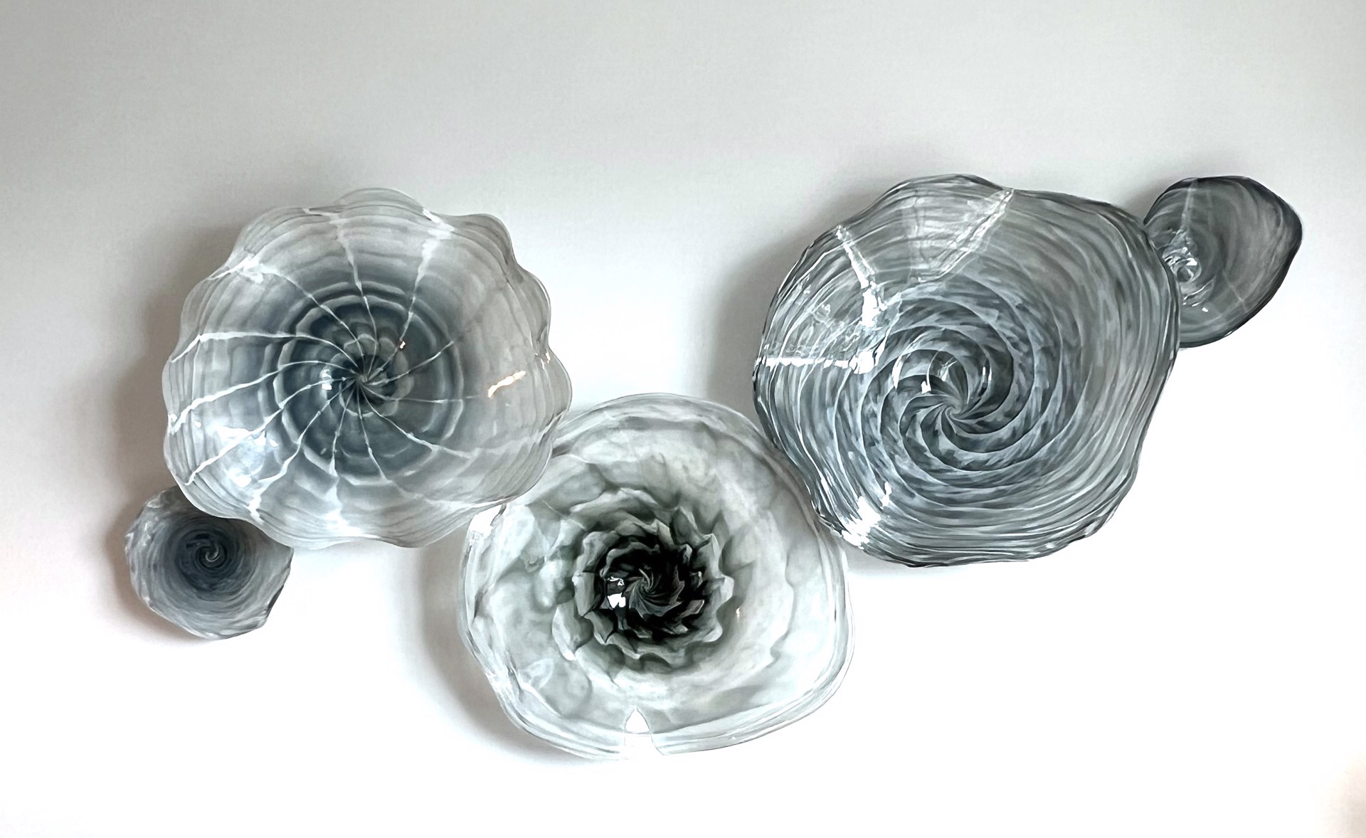 5 Piece Glass Installation by T. Miller