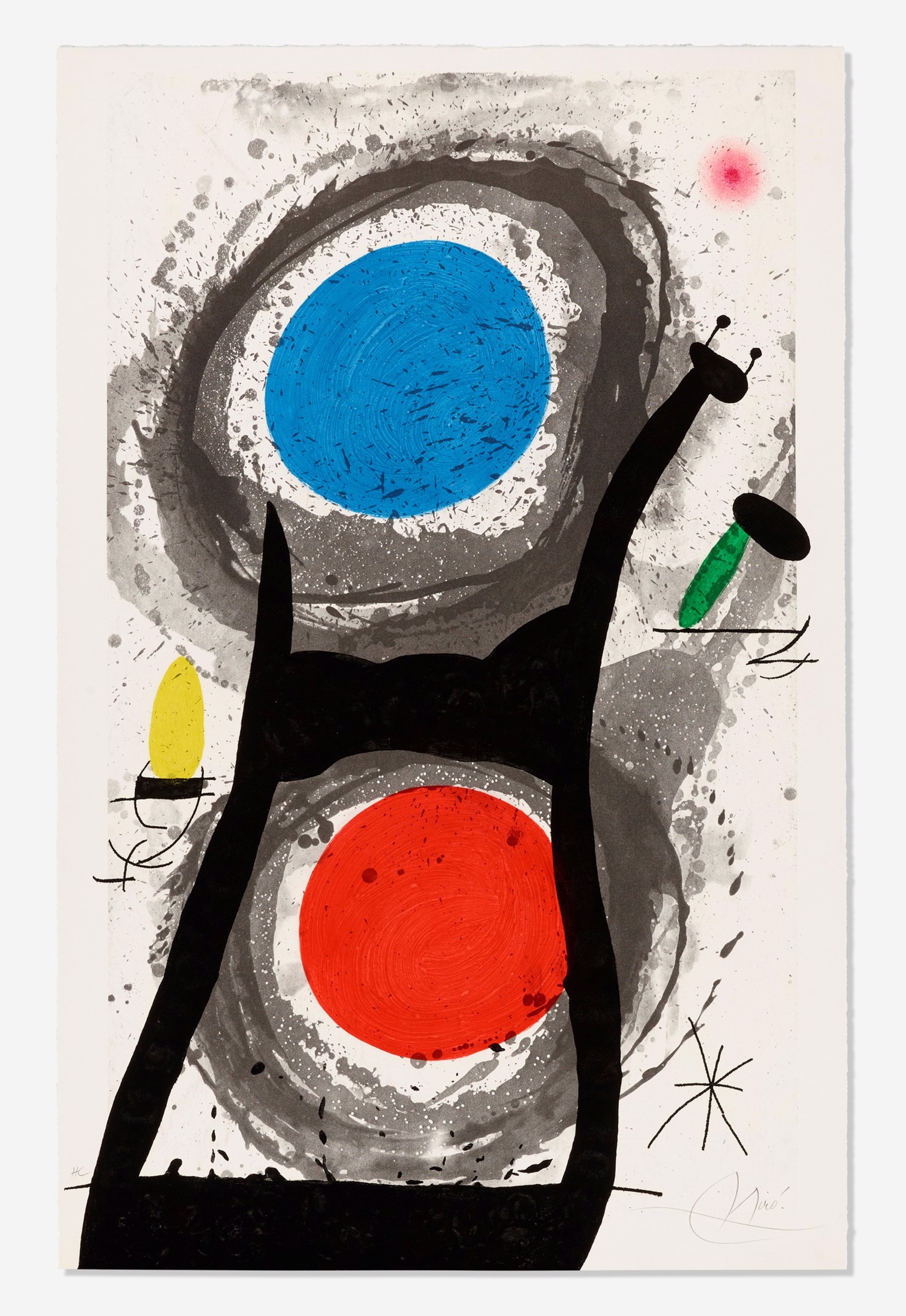 L'Adorateur Du Soleil by Joan Miro (1893 - 1983)
