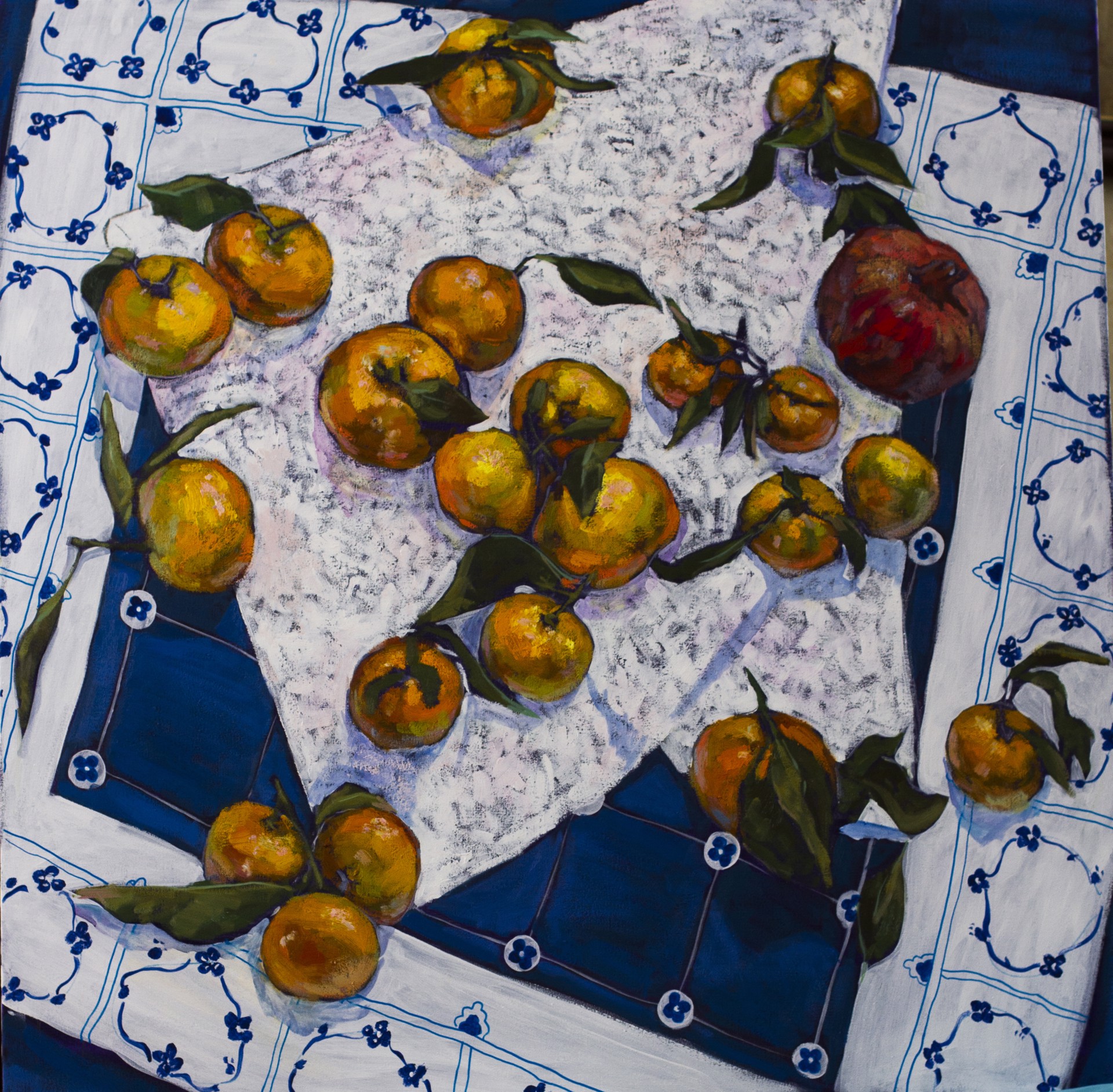 Mandarins by Alina Sharovskaya