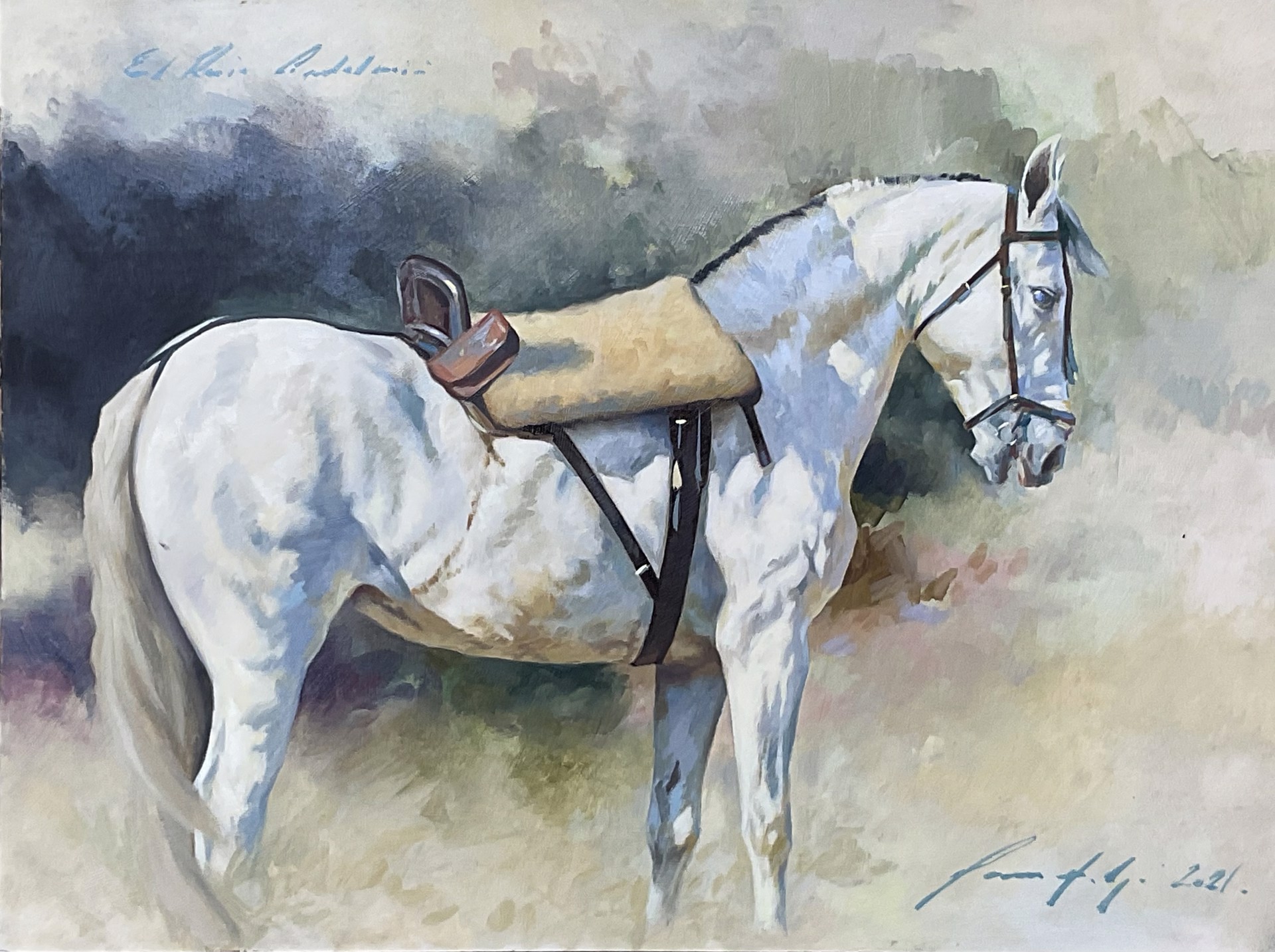 White Mare by Marcus Hodge