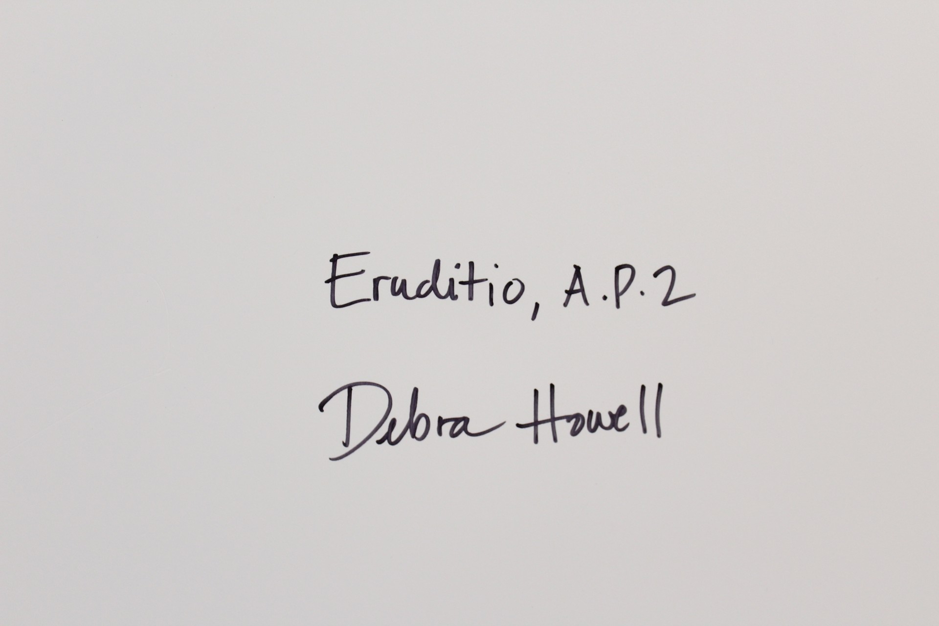 Eruditio by Debra Howell