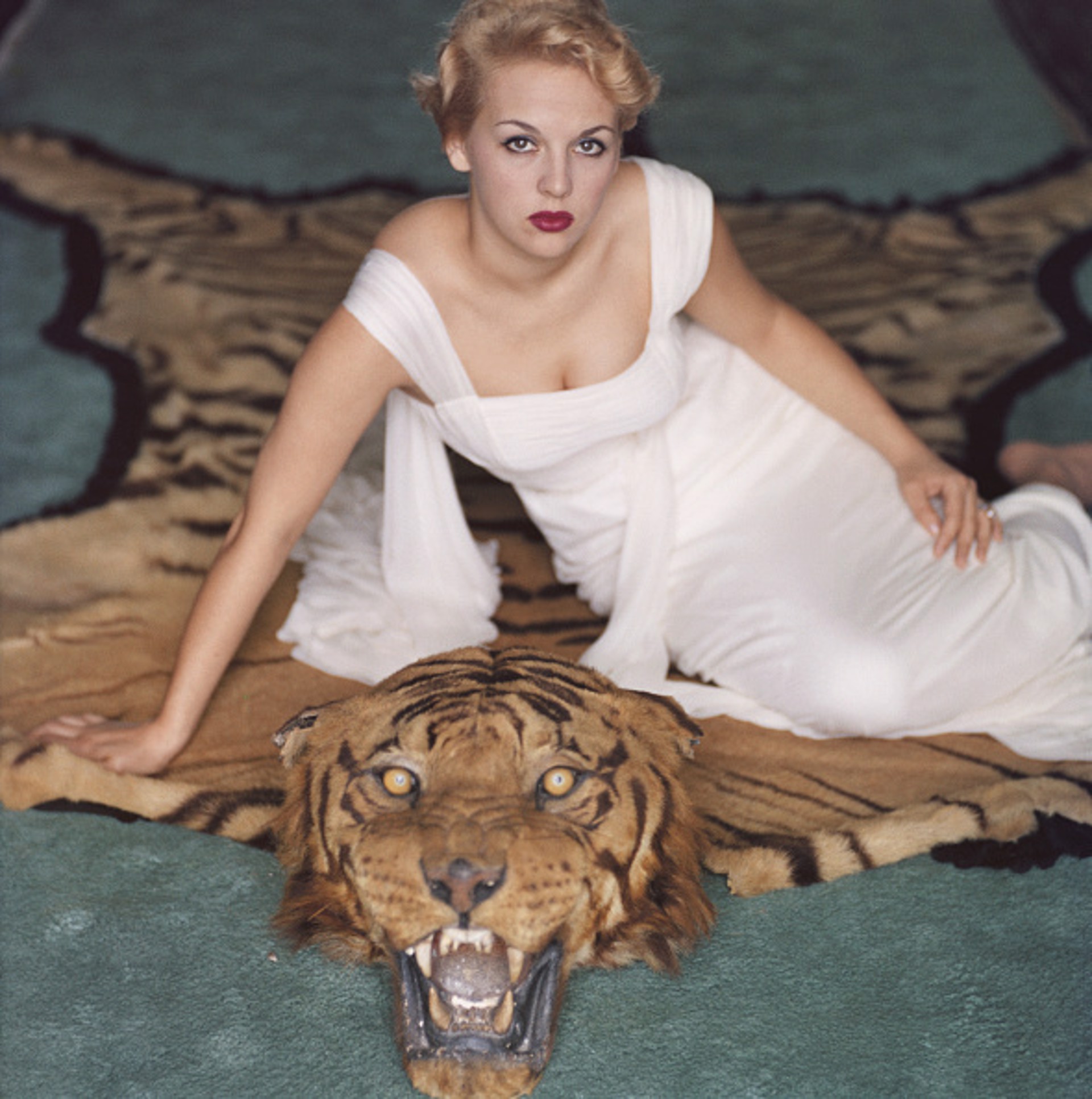 Beauty And The Beast by Slim Aarons