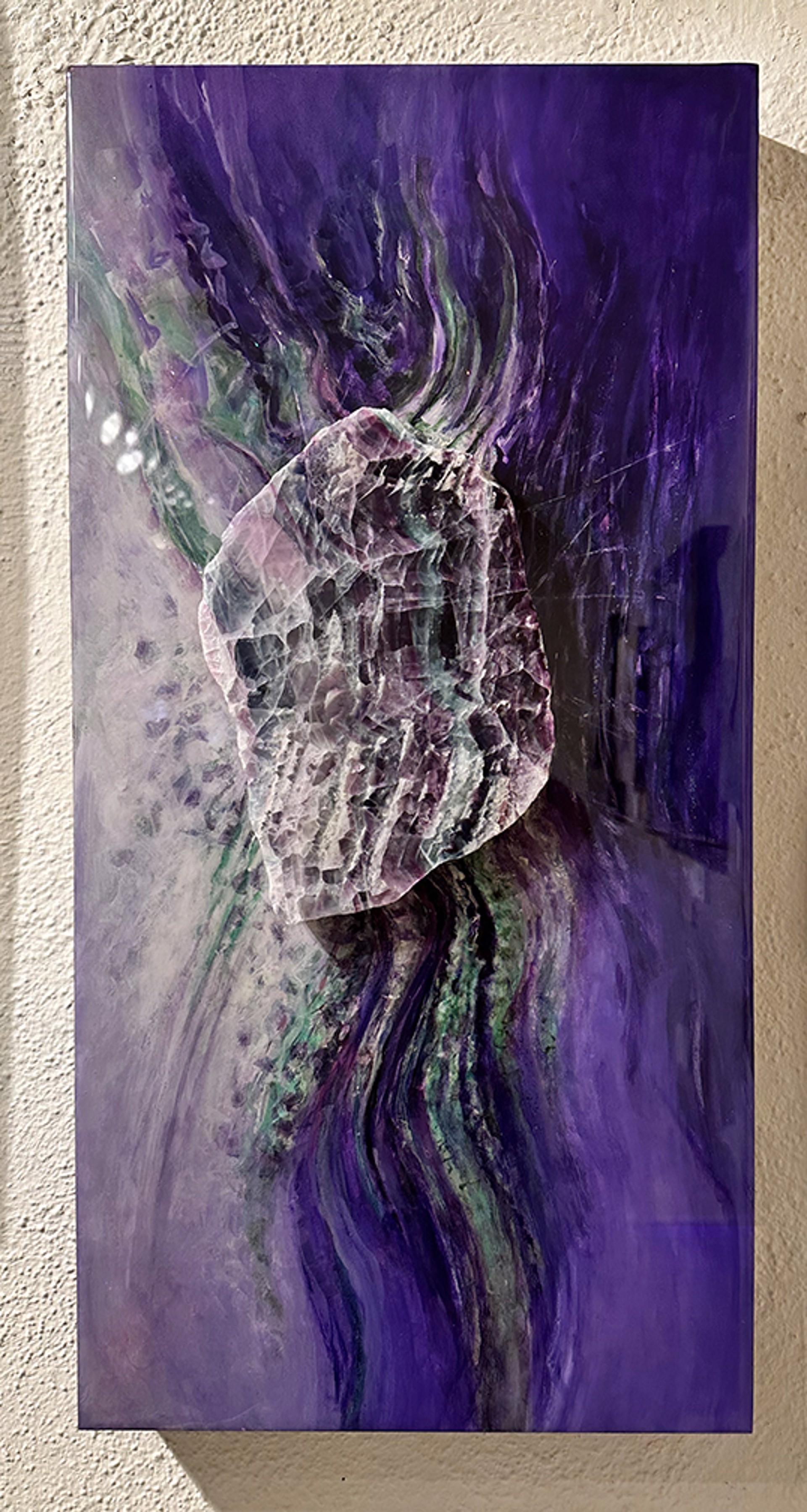 Purple Rain (Fluorite) by Redhawk Mallet