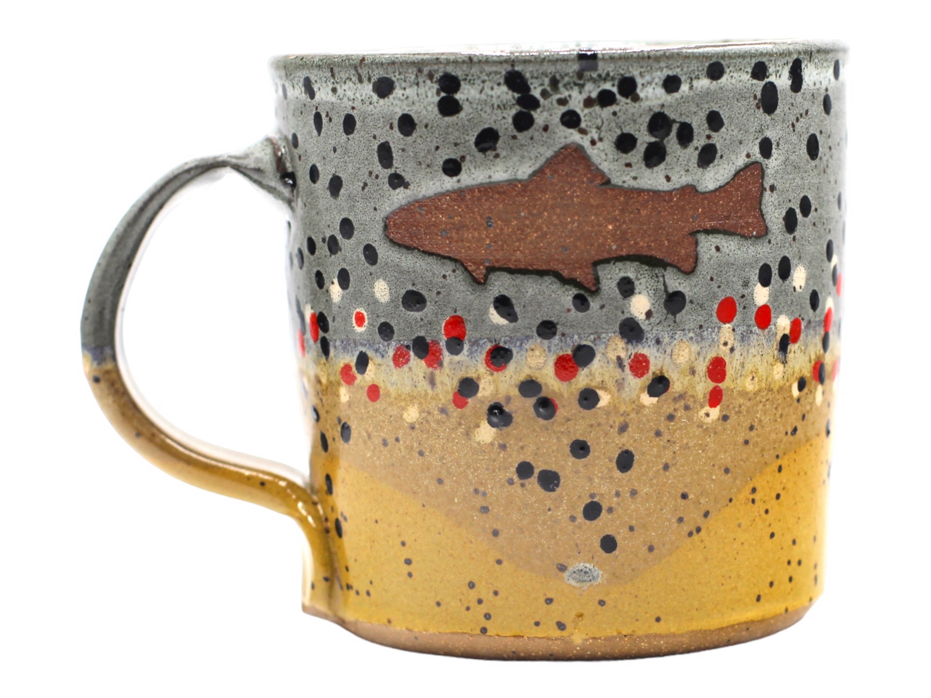 Brown Trout Mug by Stephen Mullins
