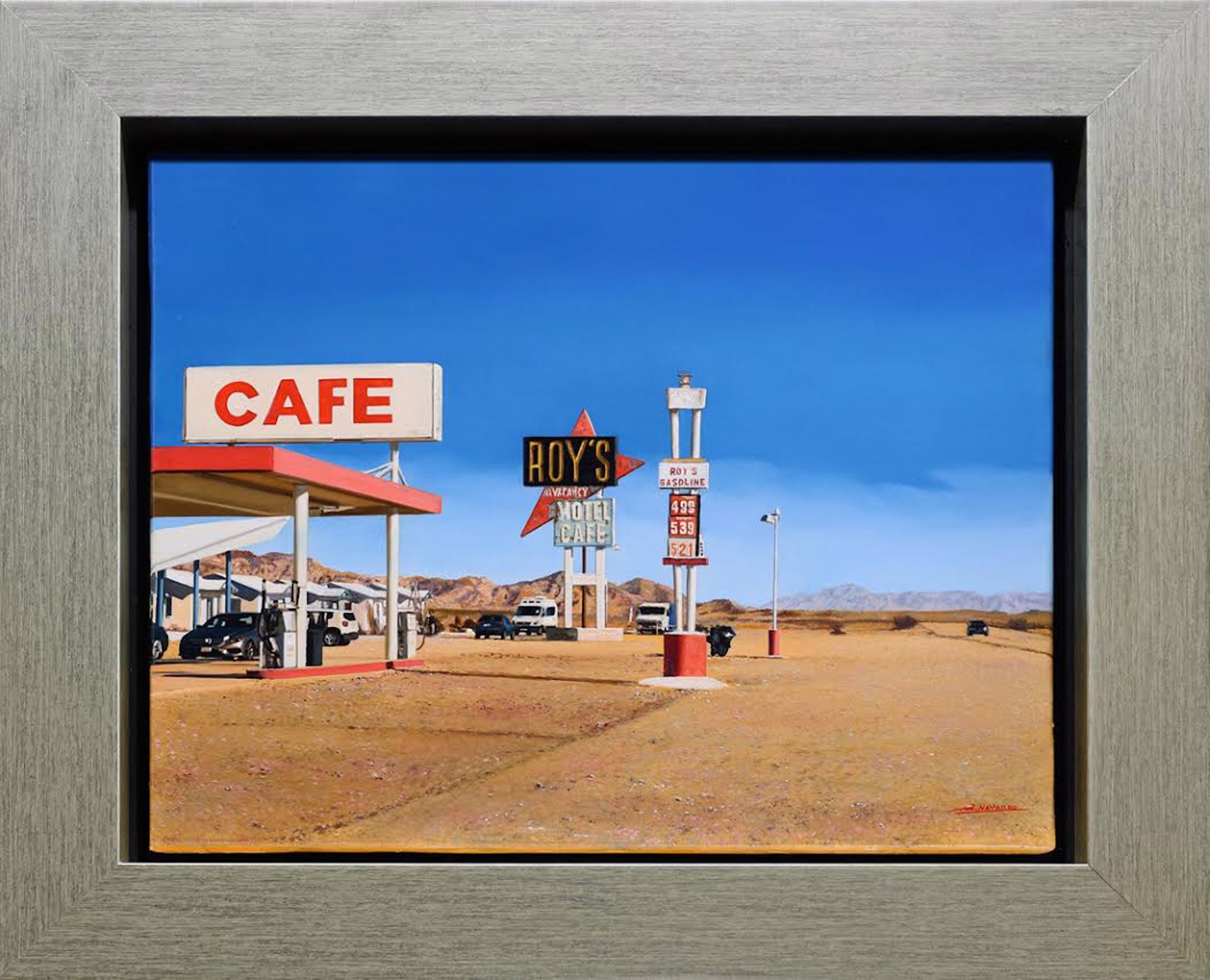 Roy's Cafe & Motel by Jesus Navarro