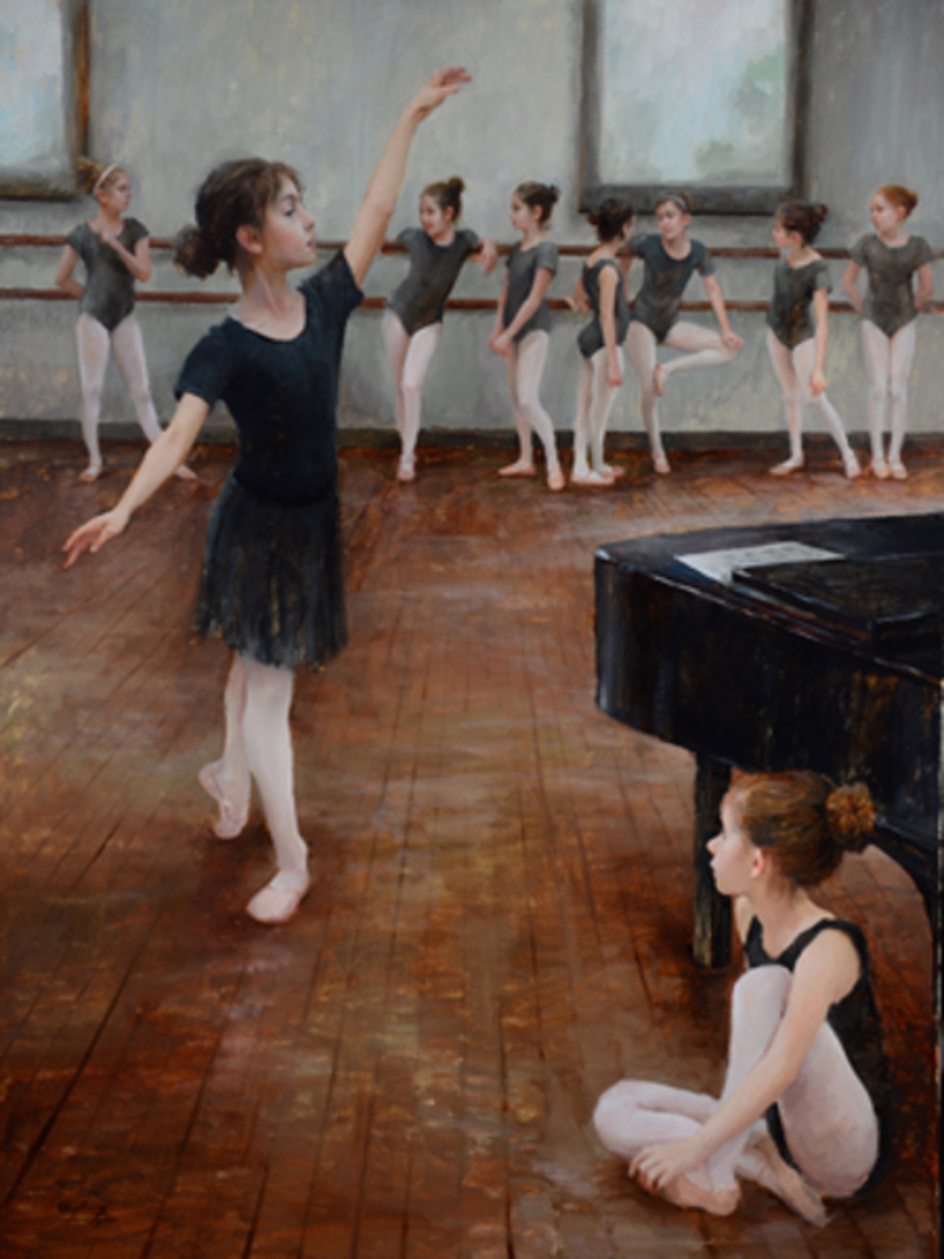 Ballet Class by Marci Oleszkiewicz