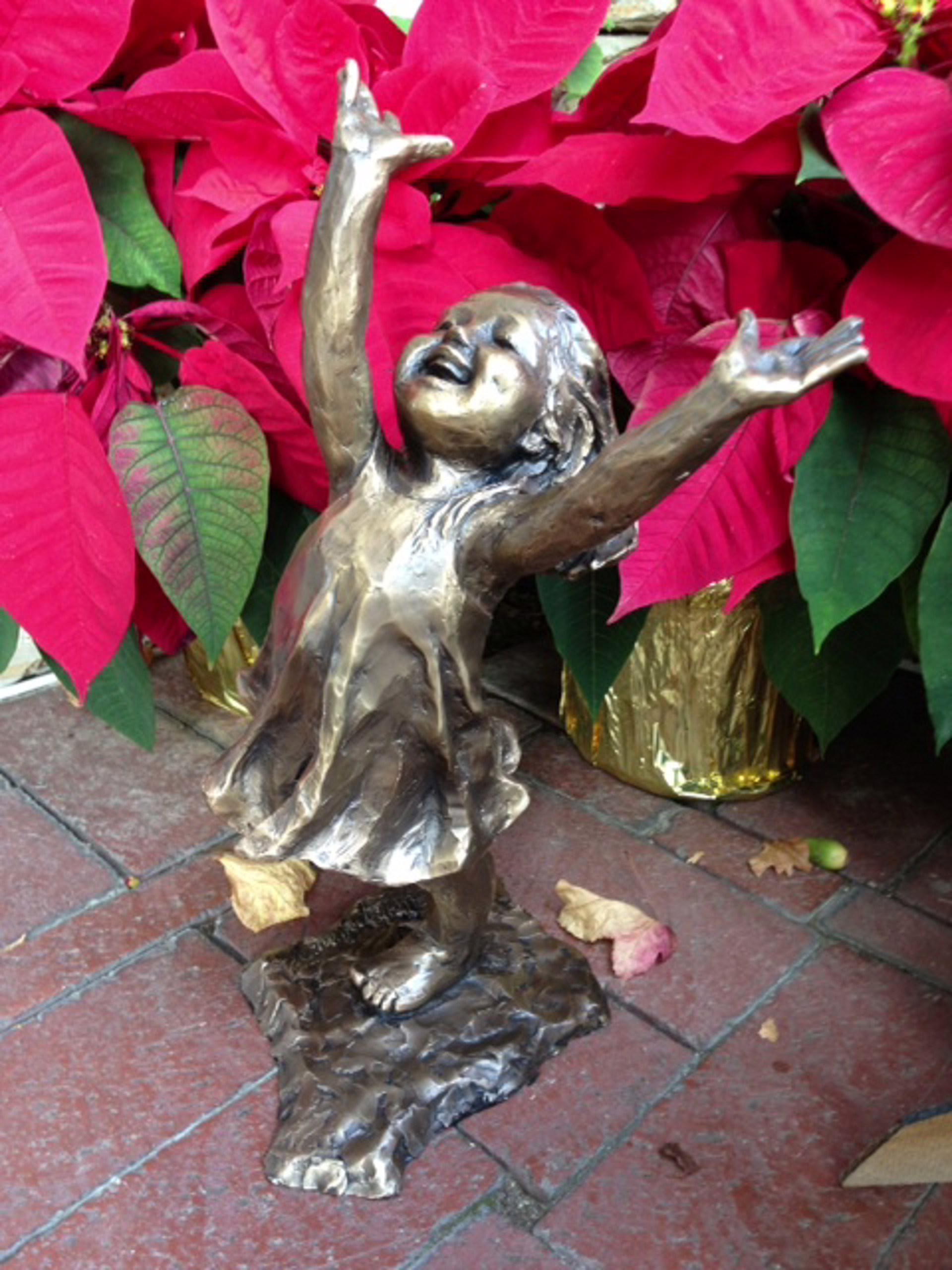 Dancing through Life by Corinne Hartley Sculpture