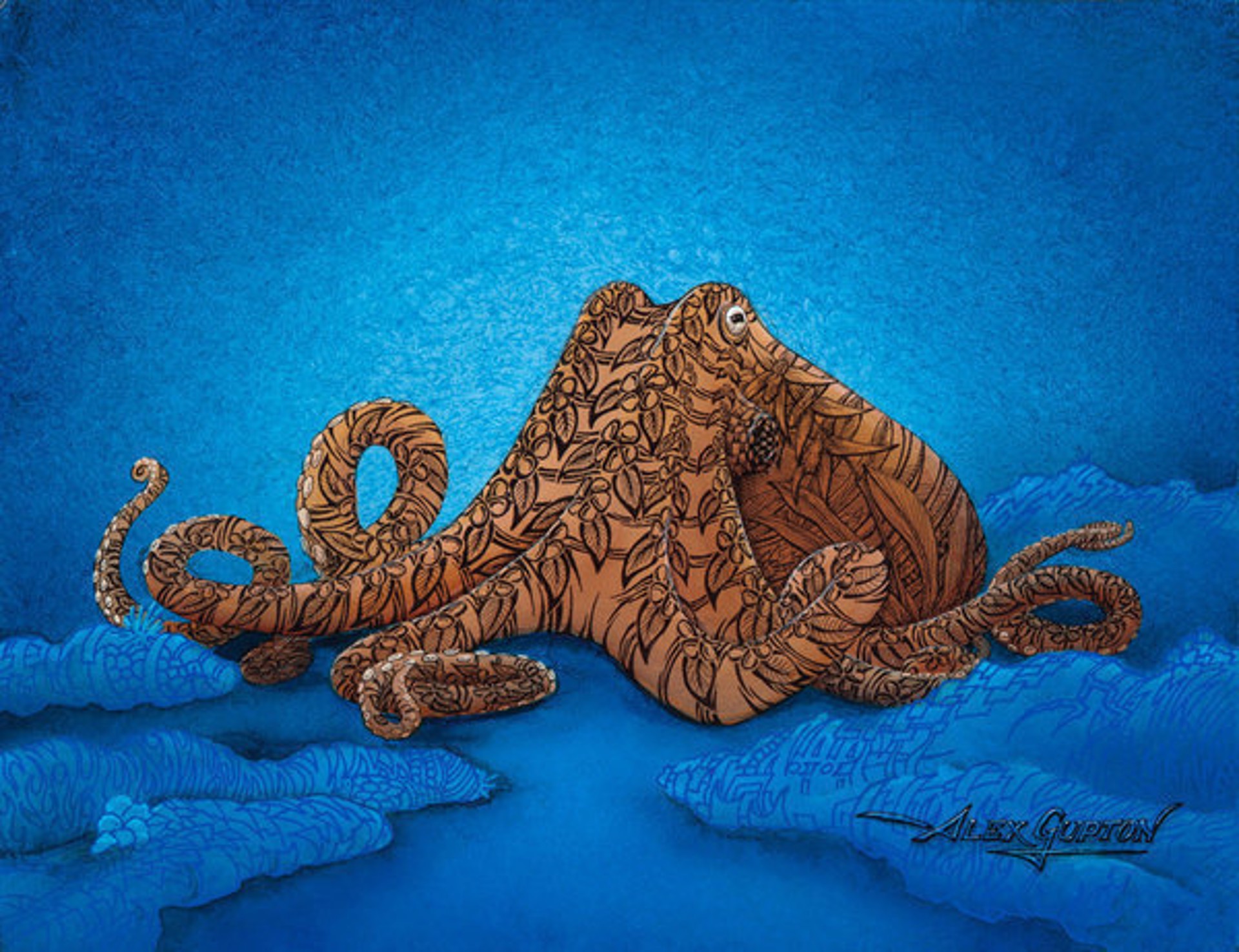 He'e (Octopus) by Alex Gupton